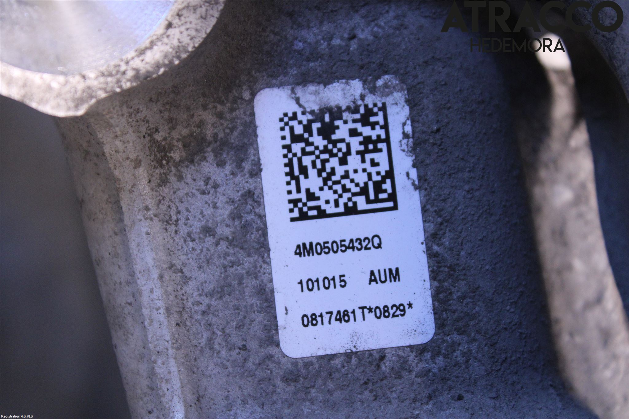 Audi Q7/SQ7 Hjullagerhus-Spindel Hö B