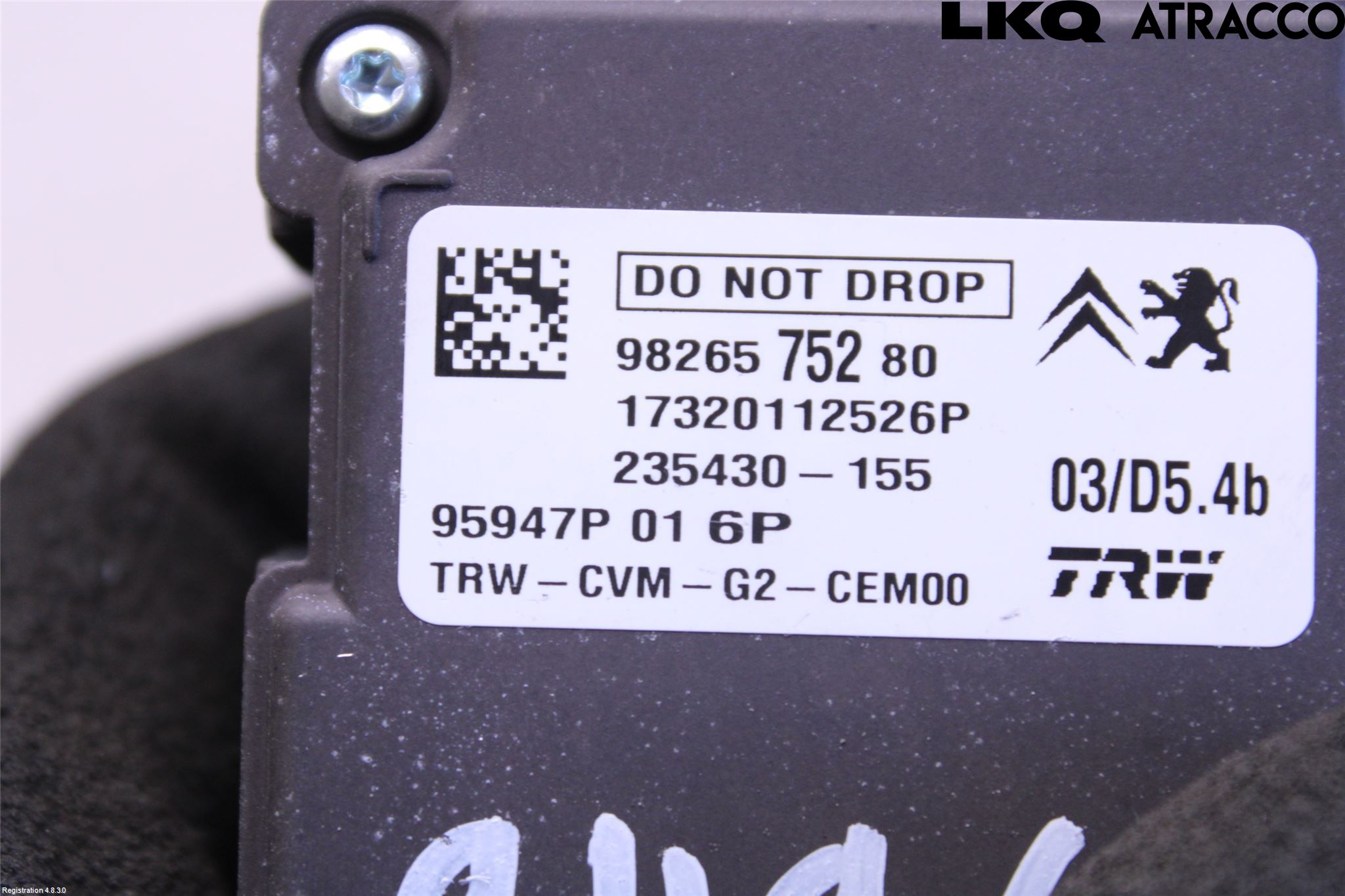 Citroen COTROEN C3 17-24 Sensor Aktivt Kollisionsskydd