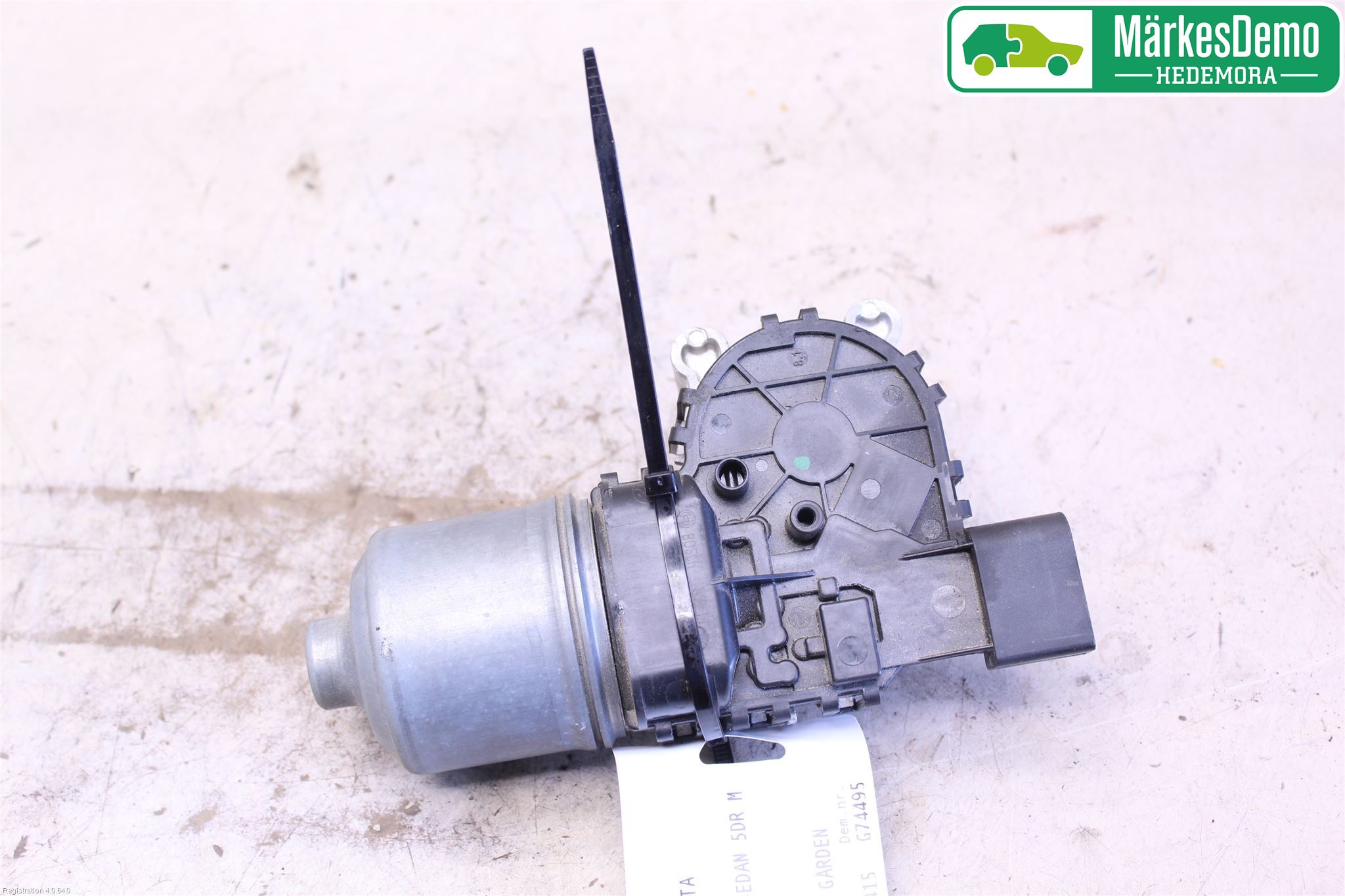 Peugeot PEUGOT 208 16-19 Torkarmotor Vindruta