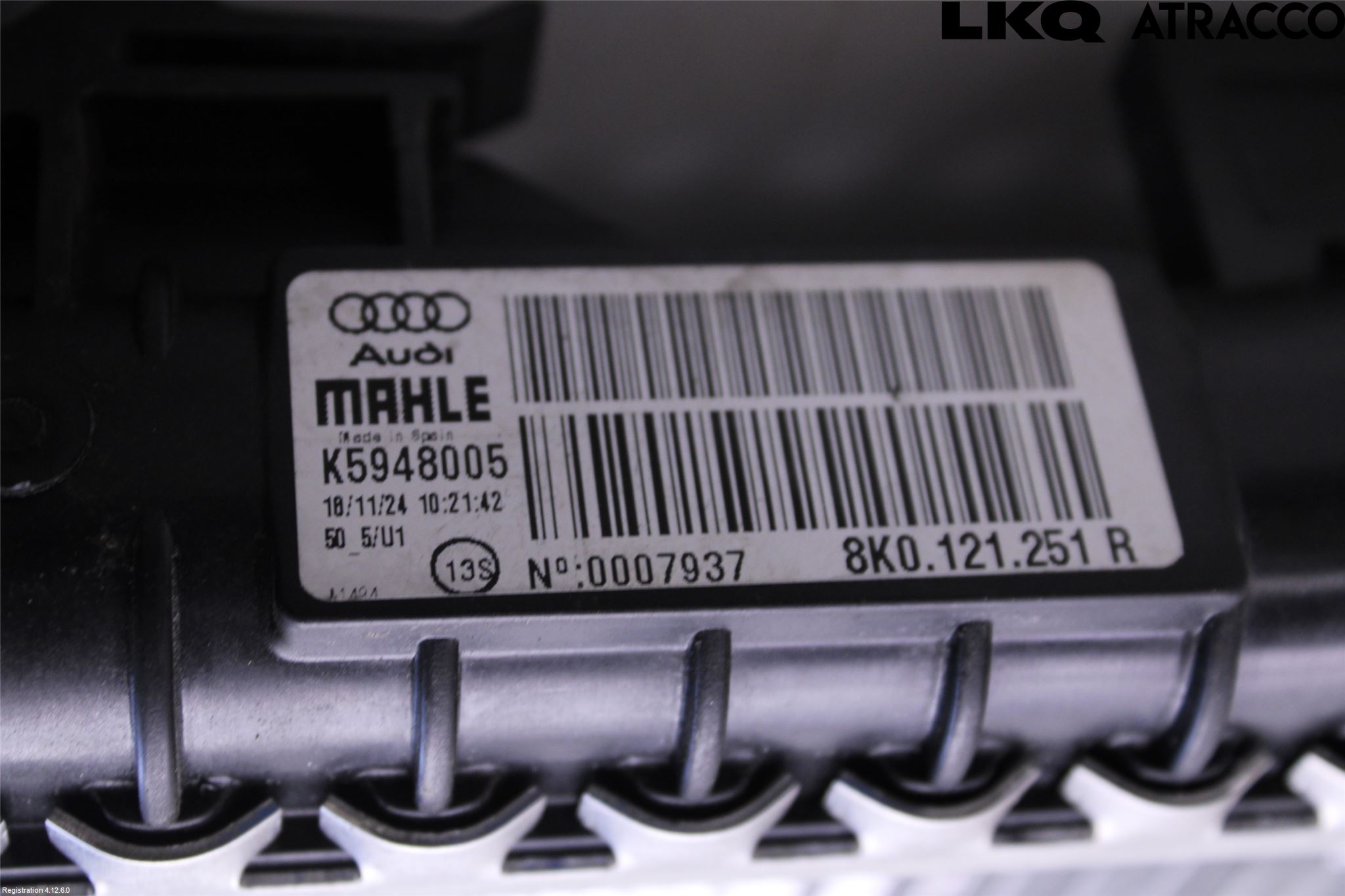 Audi A4/S4 08-11 Kylare Man