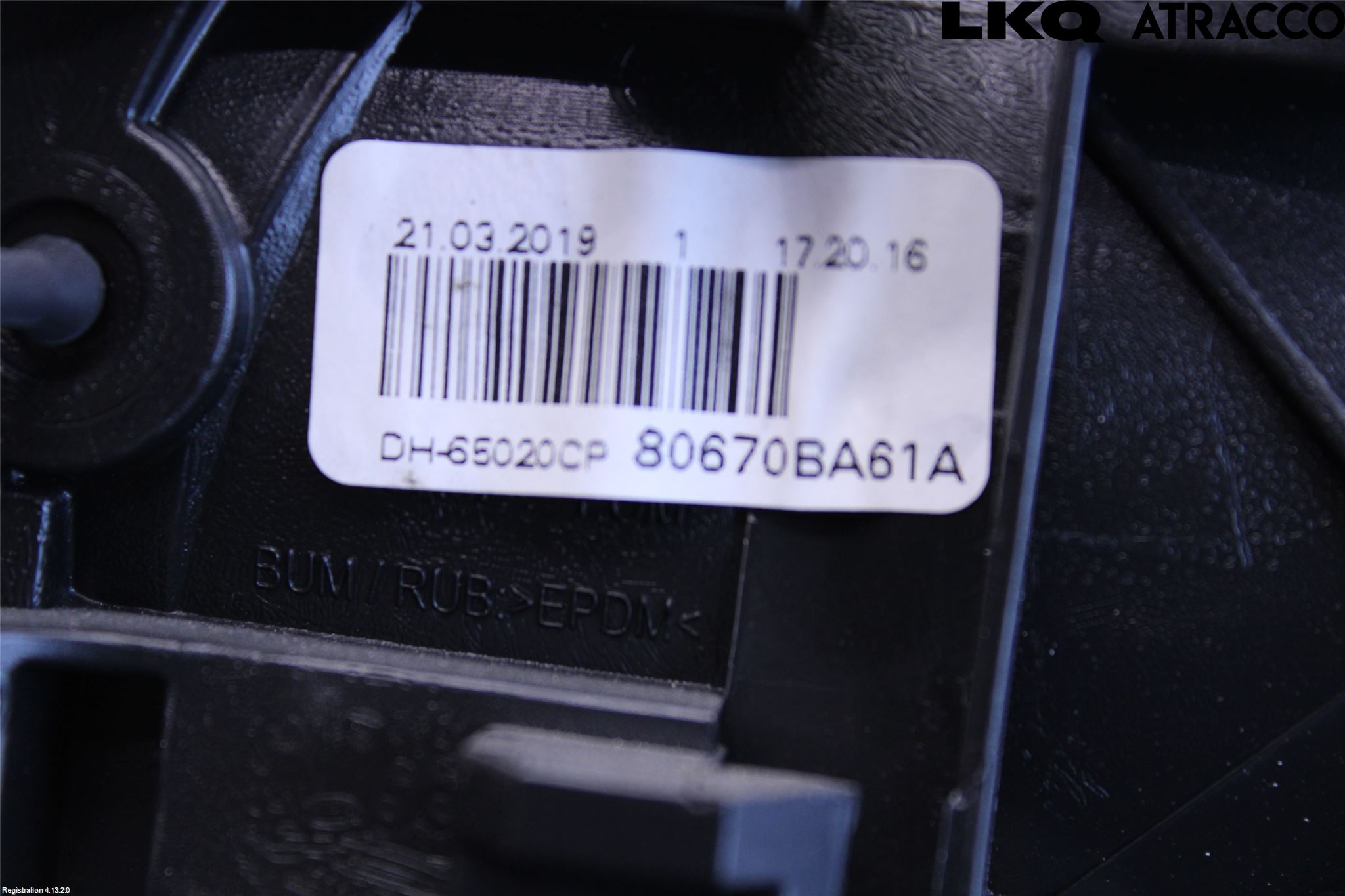 Nissan JUKE 14-19 Dörrhandtag Inre Hö
