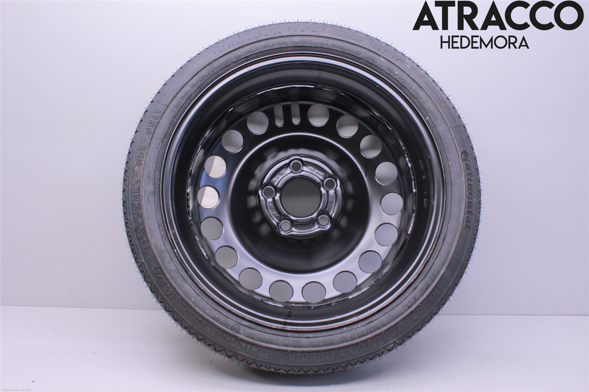 Opel ASTRA H 04-12 Hjul Reservhjul Minityp