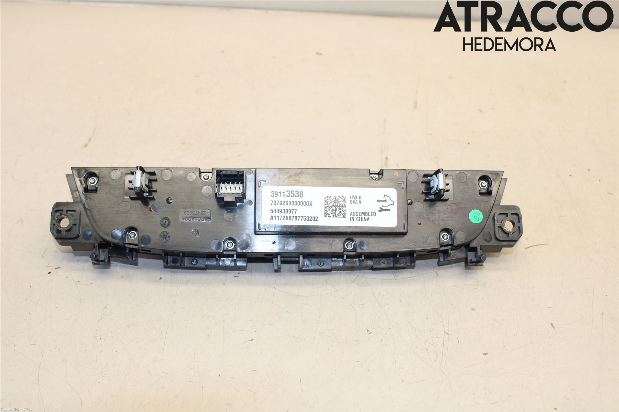 Opel INSIGNIA 17- Ac Styrenhet Ac Manöveren