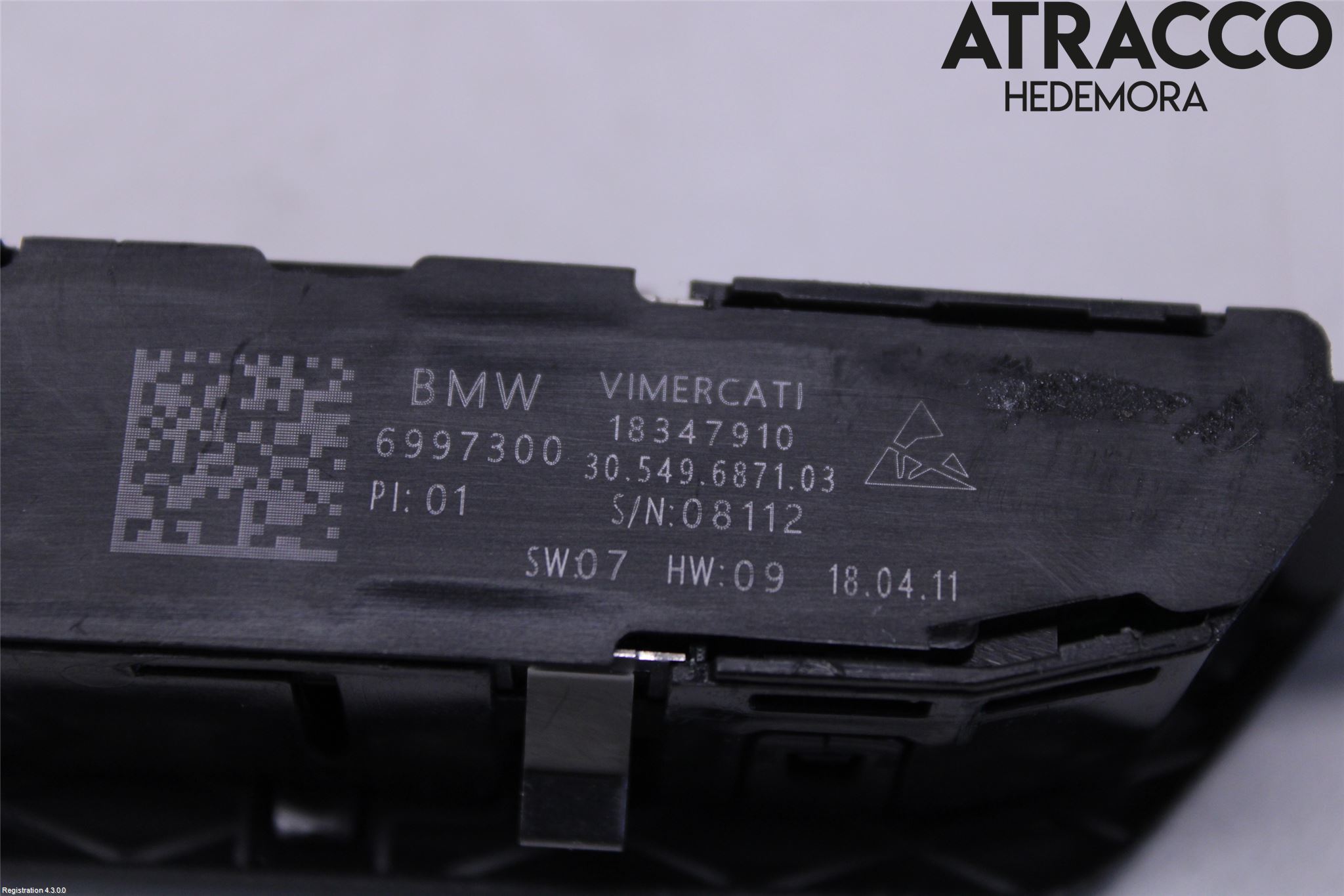BMW 7 G11/G12 15-22 Strömställare Stolminne
