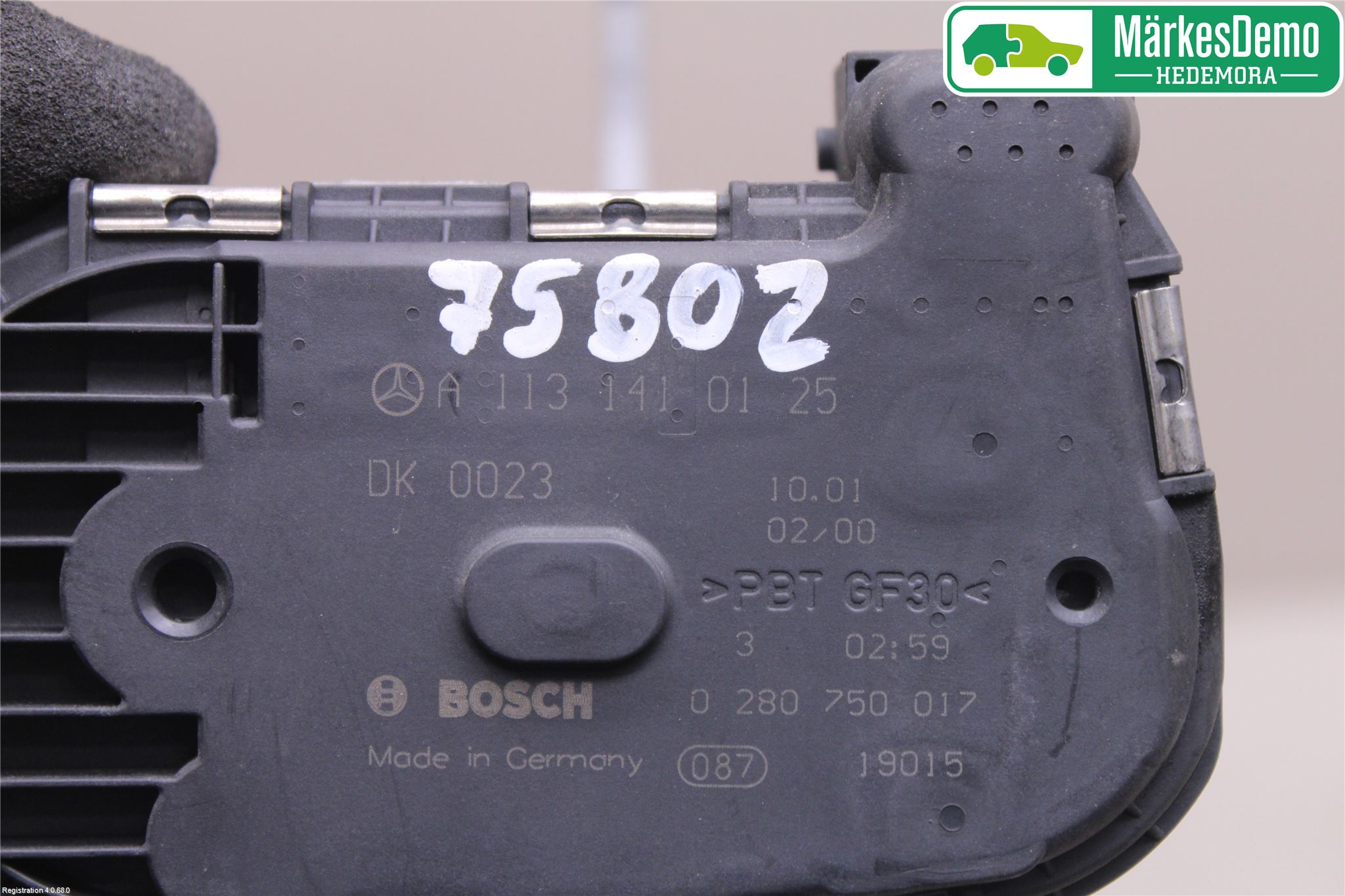 Mercedes-Benz MB SL-KLASS (R230) 00-11 Injspjällhus