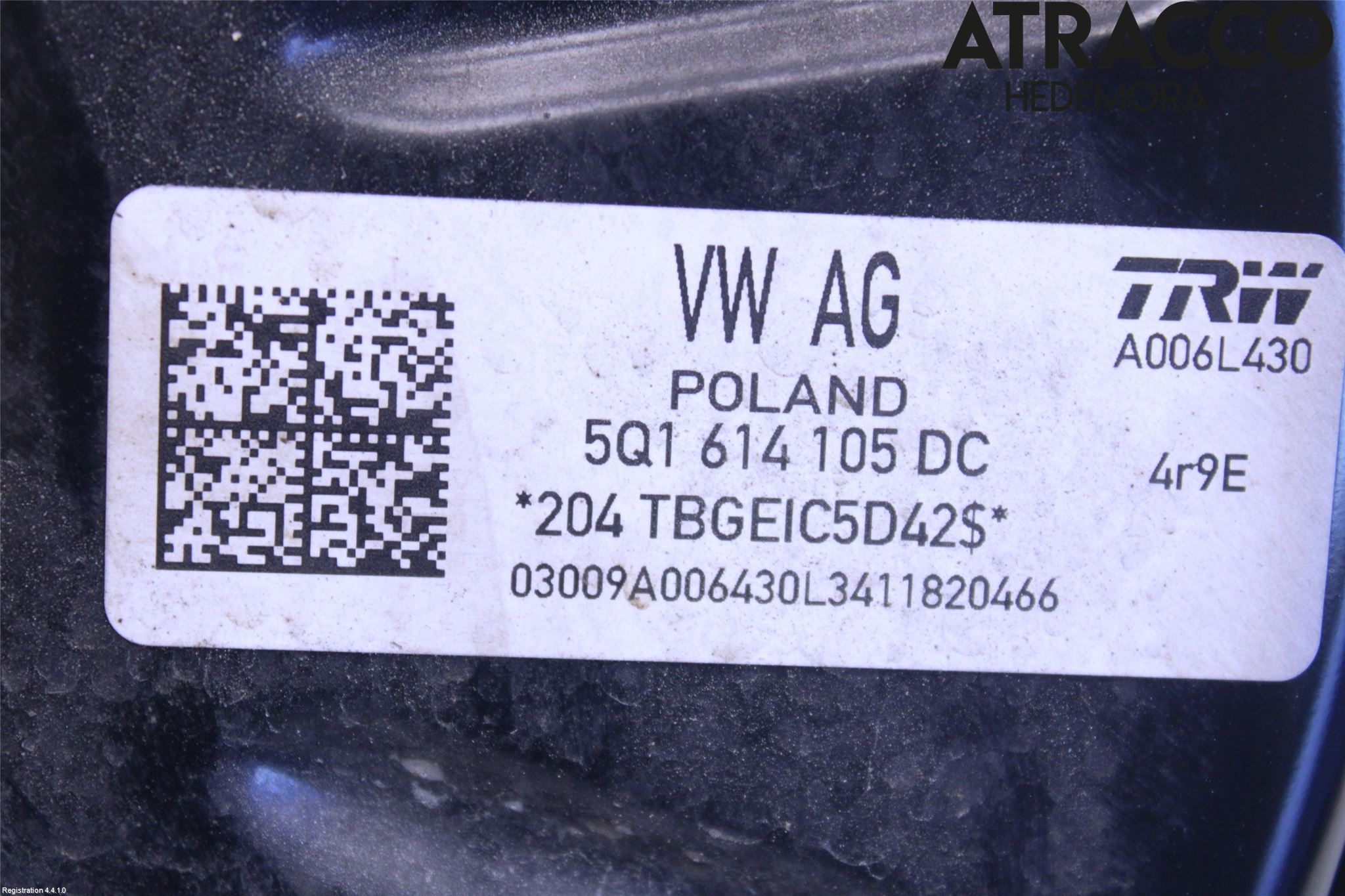 Audi Q2/SQ2 17- Bromsservo