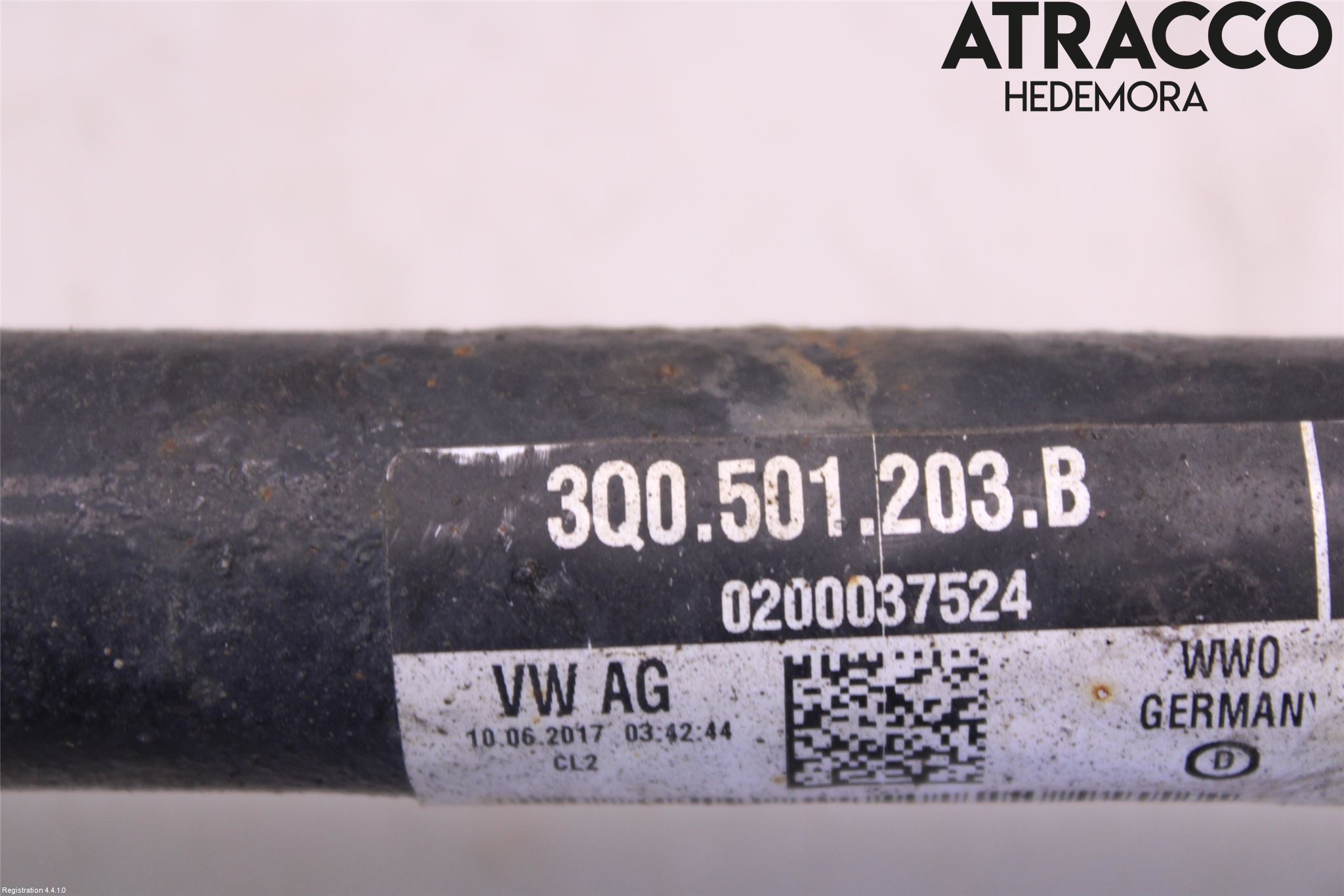 Volkswagen VW TIGUAN ALLSPACE 18- Drivaxel Bak Vänster