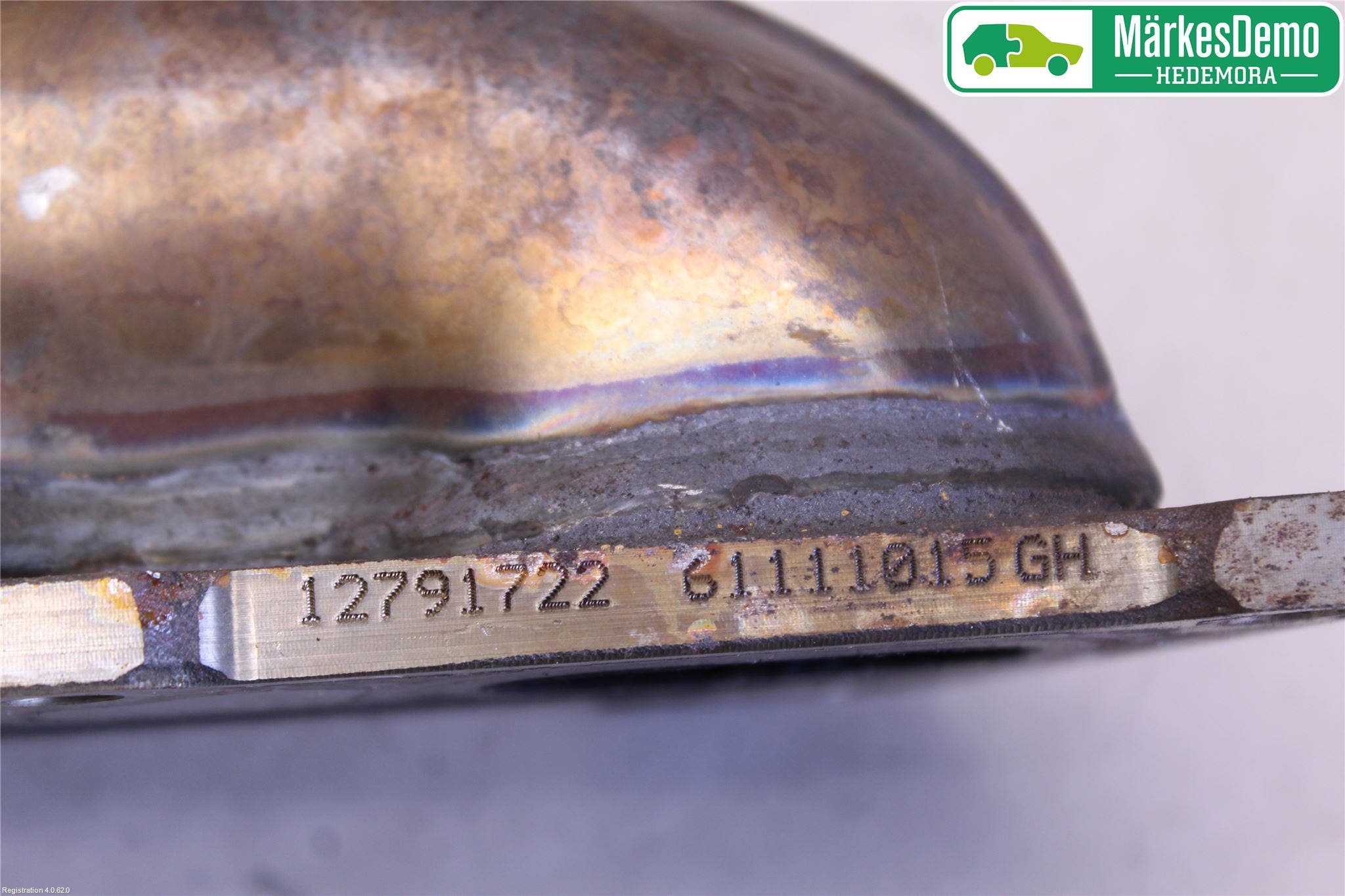 Saab 9-3 VER 2 Grenrör Avgas