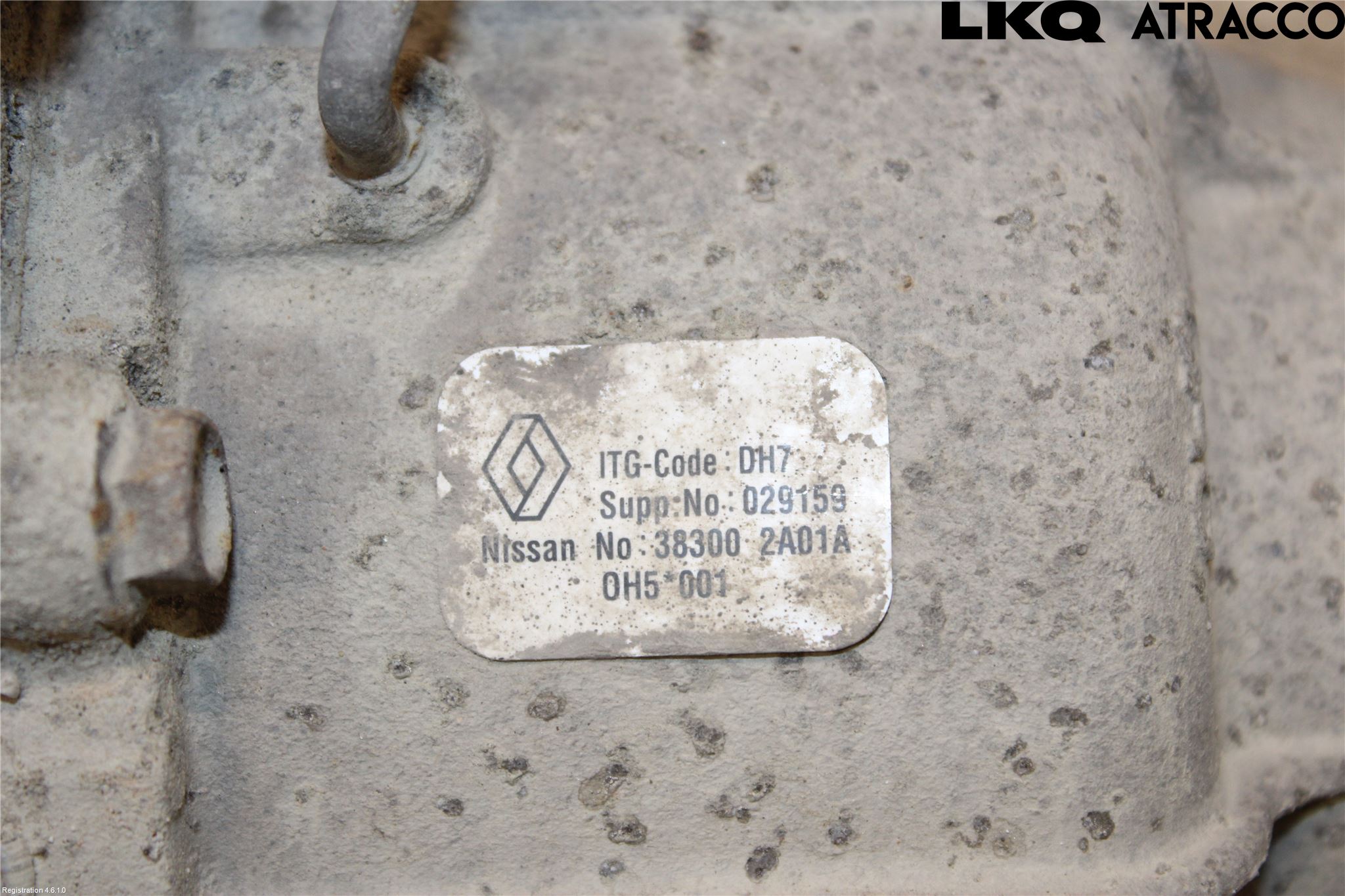 Dacia DUSTER 10-17 Bakväxel-Diff