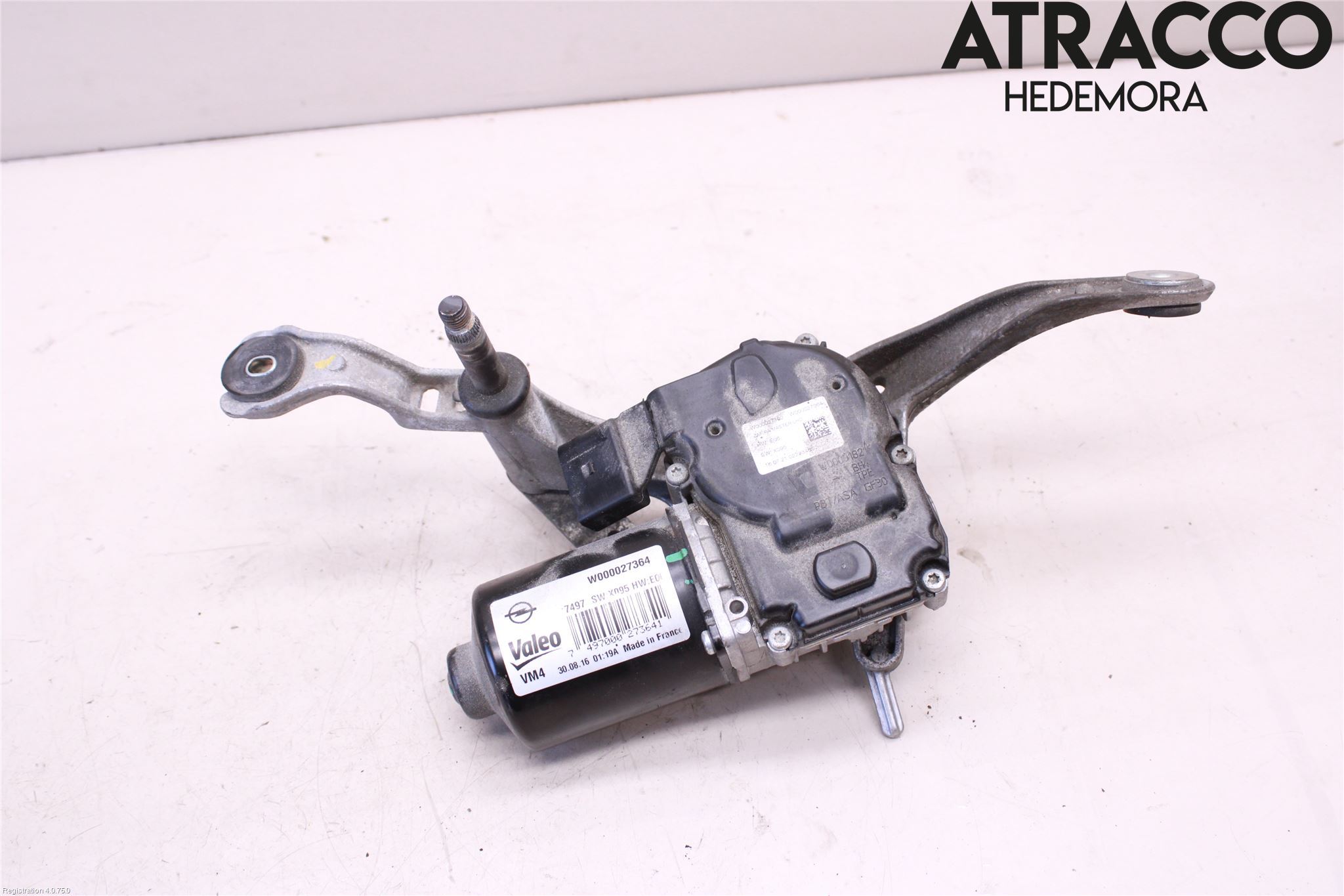 Opel ZAFIRA C 12-19 Torkarmotor Vindruta