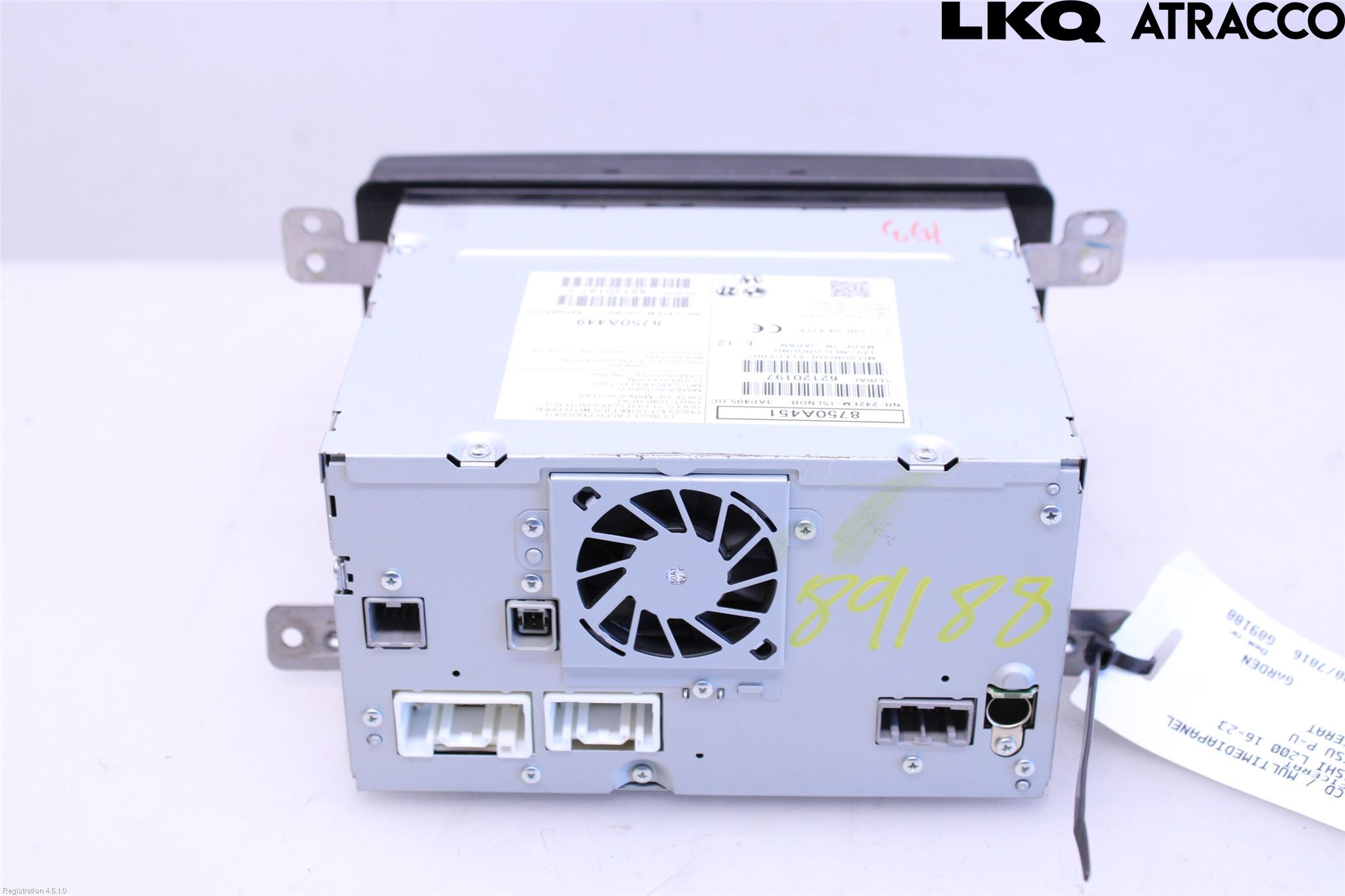 Mitsubishi L200 16-23 Cd Radio - Multimediapanel