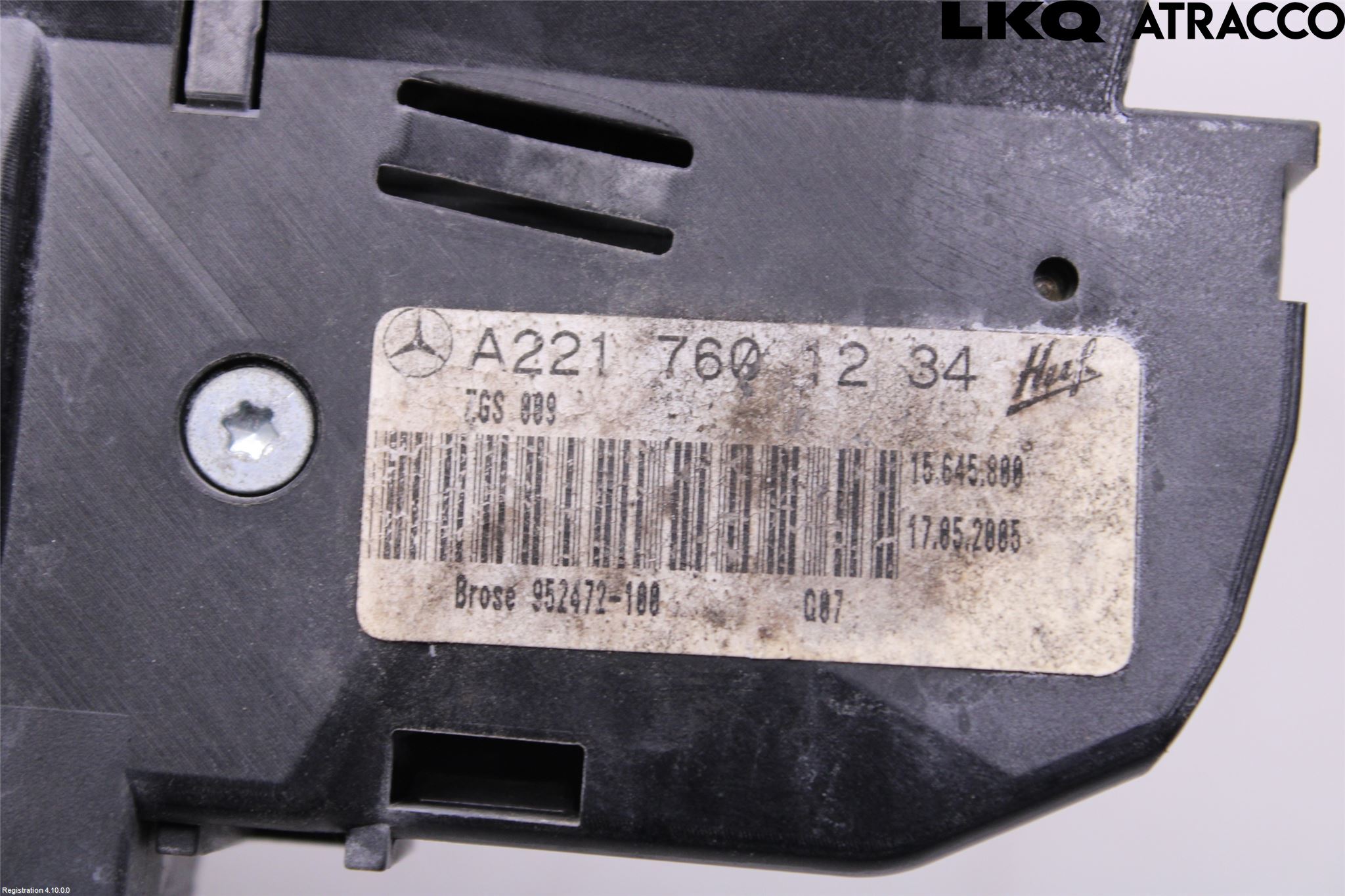 Mercedes-Benz MB S-KLASS (W221) 05-13 Dörrhandtag Yttre Hö