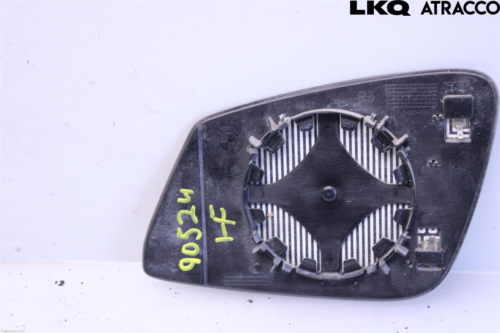 BMW 3 F30/F31/F80 12-19 Spegelglas Hö