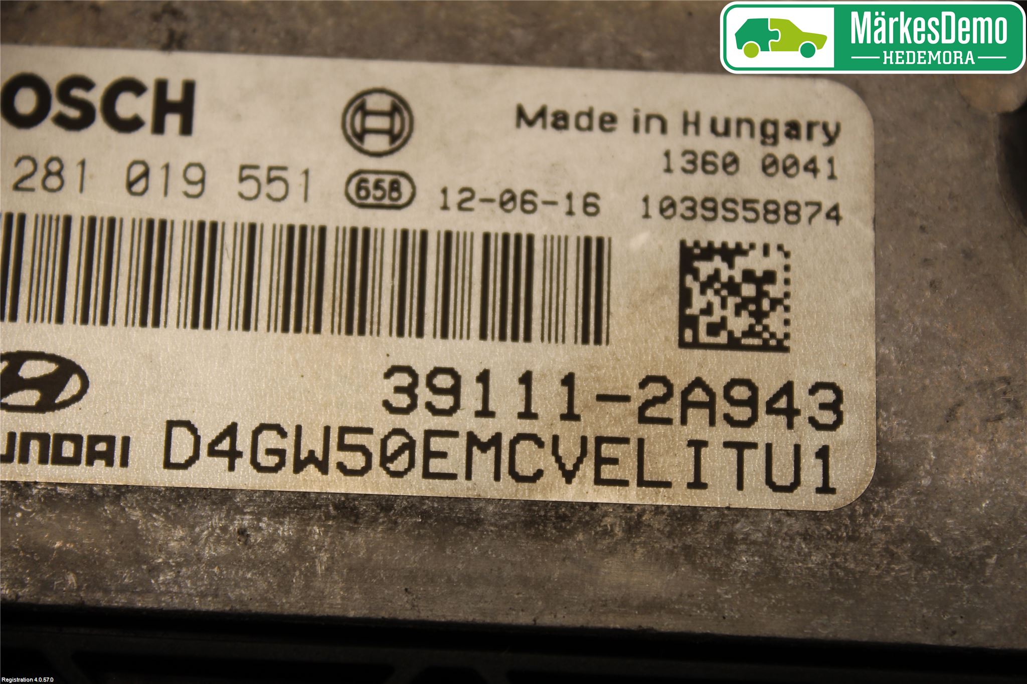 Hyundai i30 GD 13-17 Styrenhet Insprut Bensin
