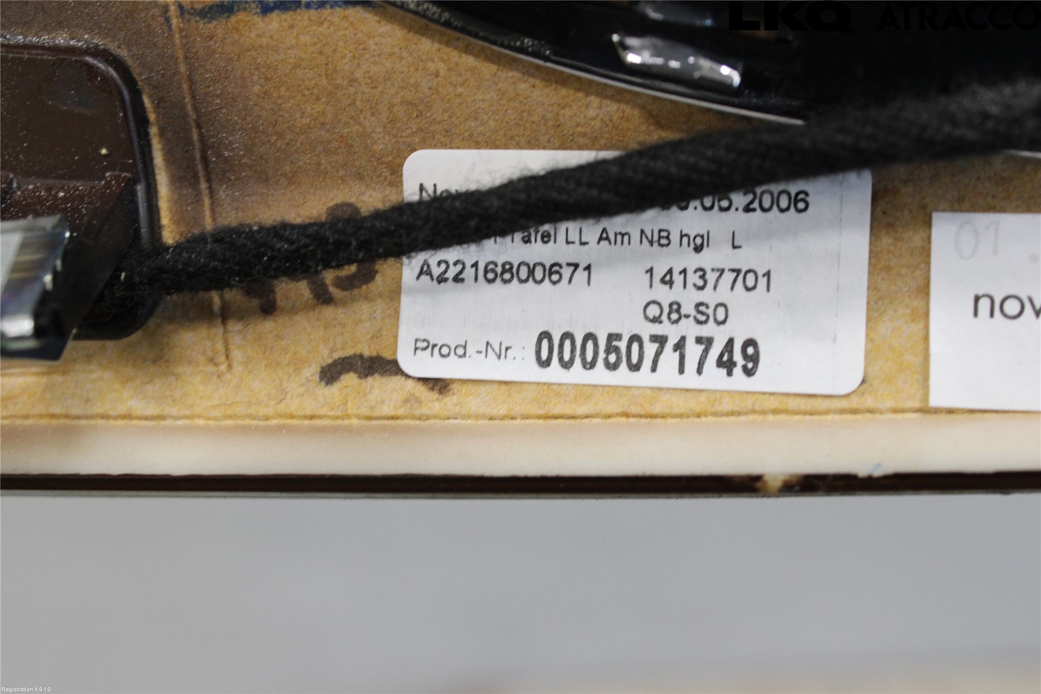 Mercedes-Benz MB S-KLASS (W221) 05-13 Instrumentbräda Inlägg-Dekorlist