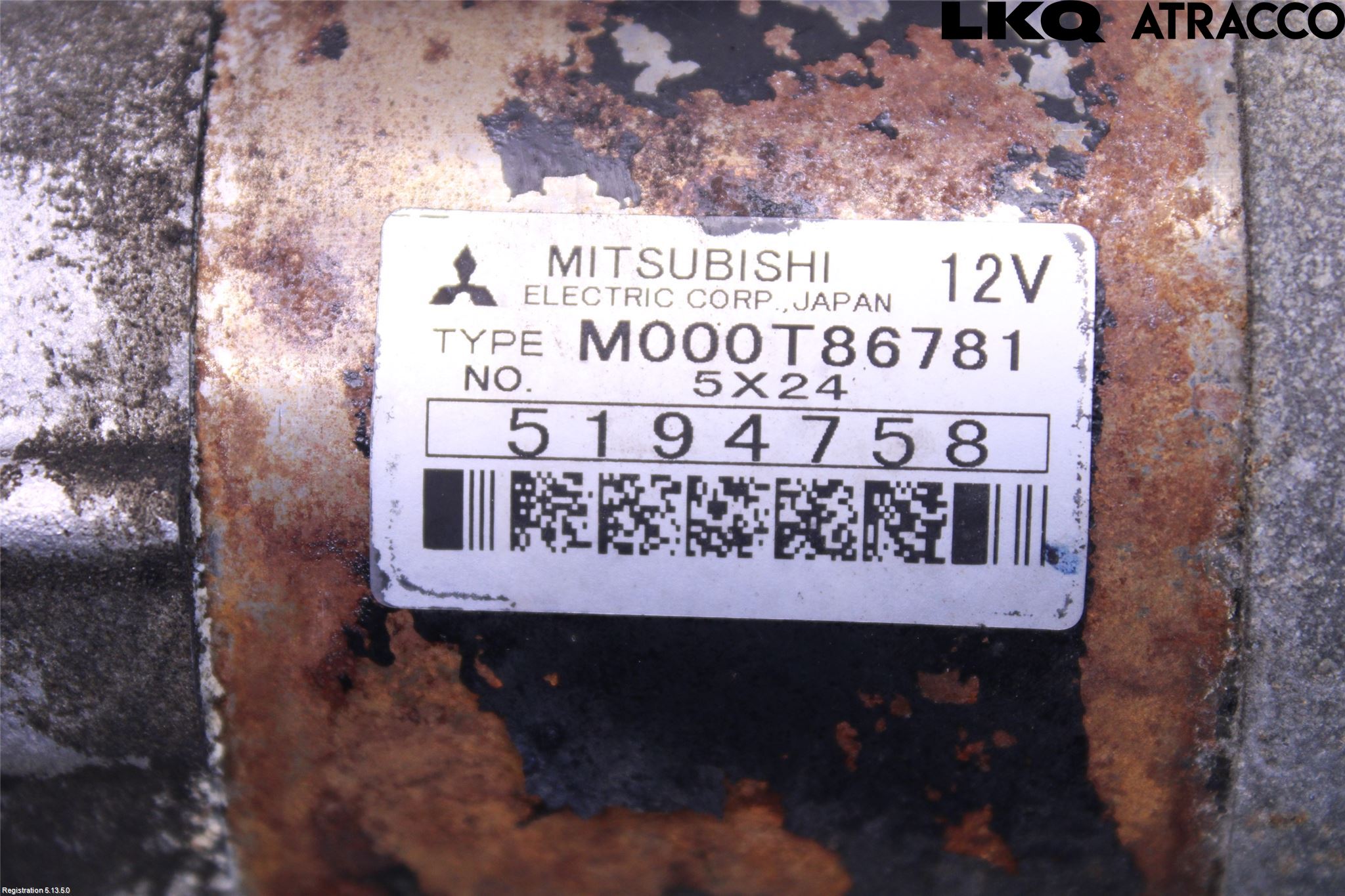 Saab 9-5     06-10 Startmotor