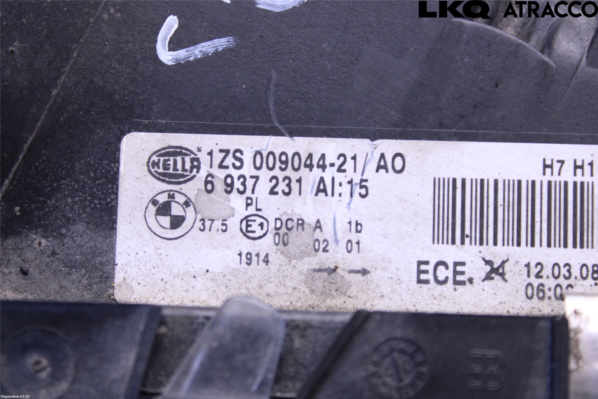 BMW 7 E65/66    00-08 Strålkastare Vänster