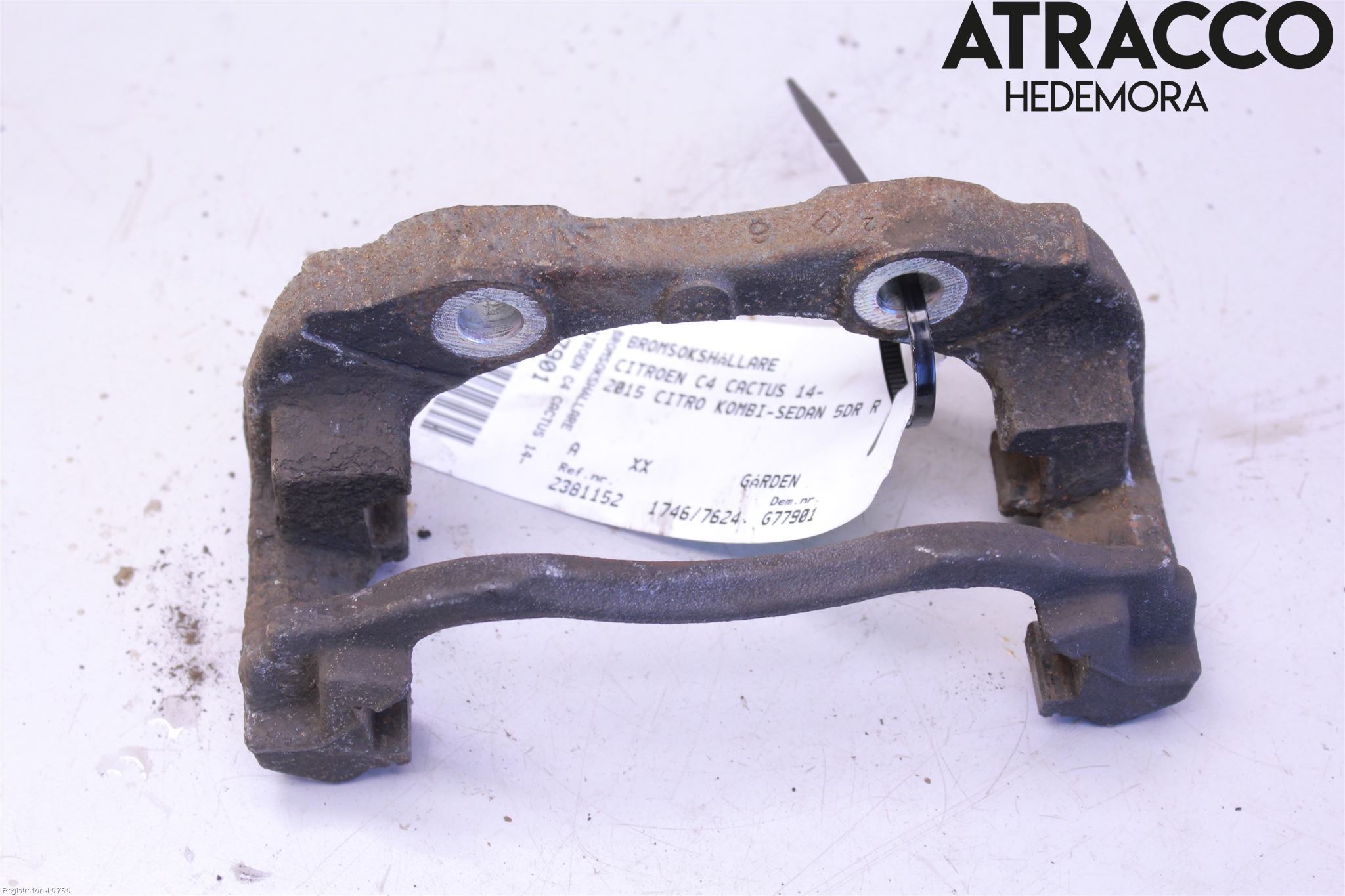 Citroen C4 CACTUS 14-20 Bromsokshållare