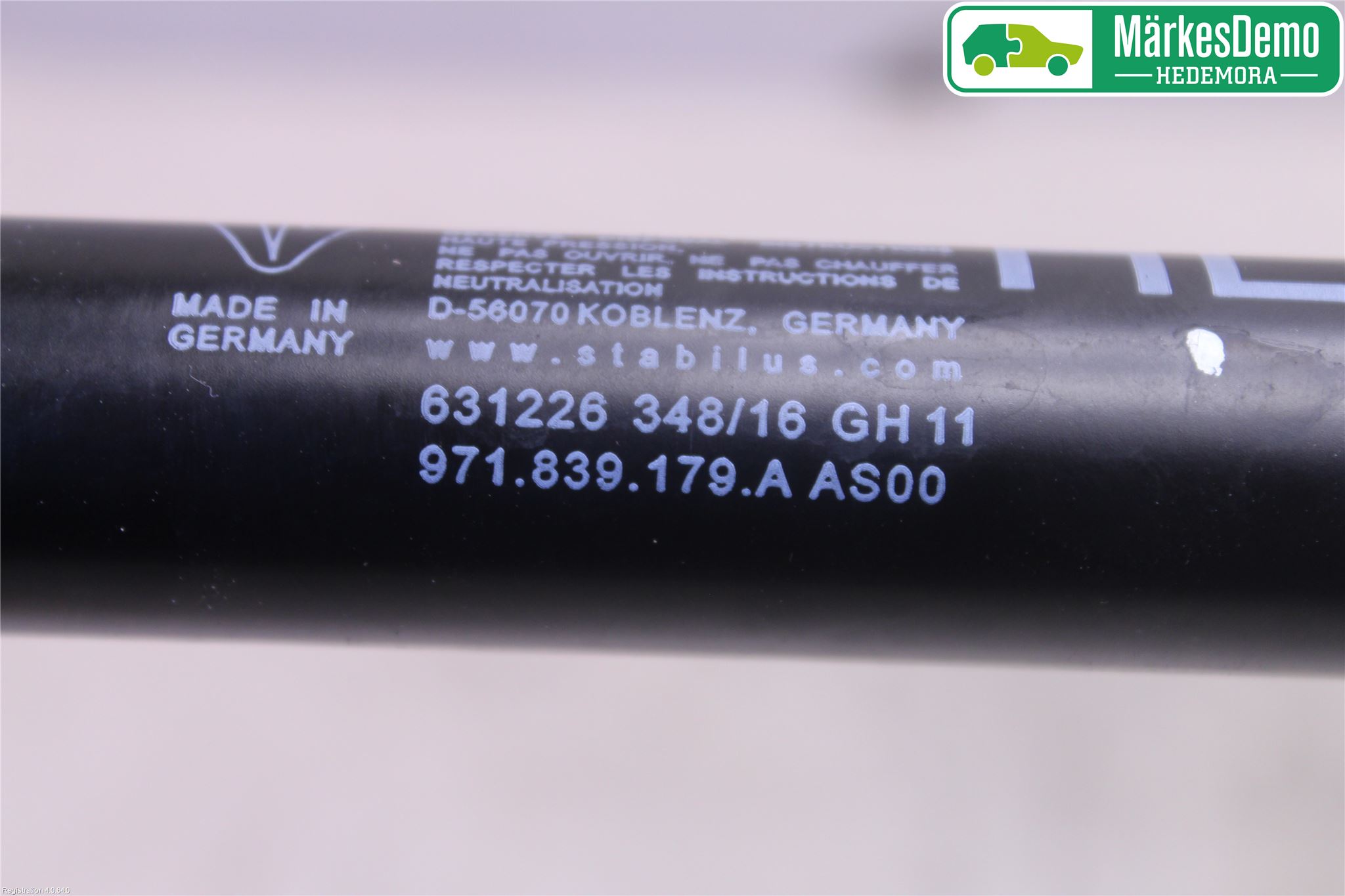 Porsche PANAMERA 09- Dörrstopp