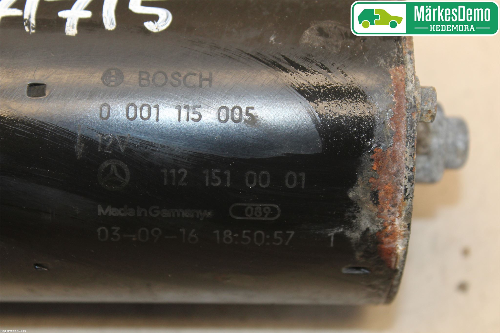 Mercedes-Benz MB CLK (C209) 02-09 Startmotor