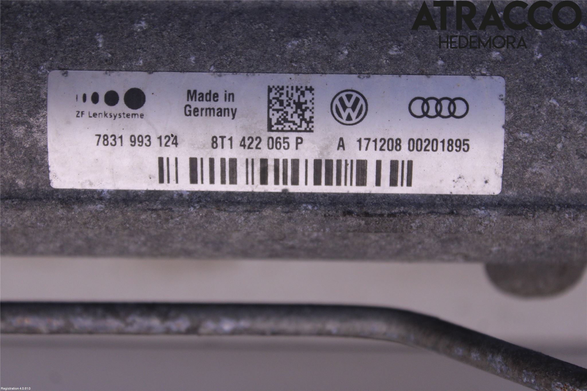 Audi A5 07-16 Styrväxel Servo -Snäcka