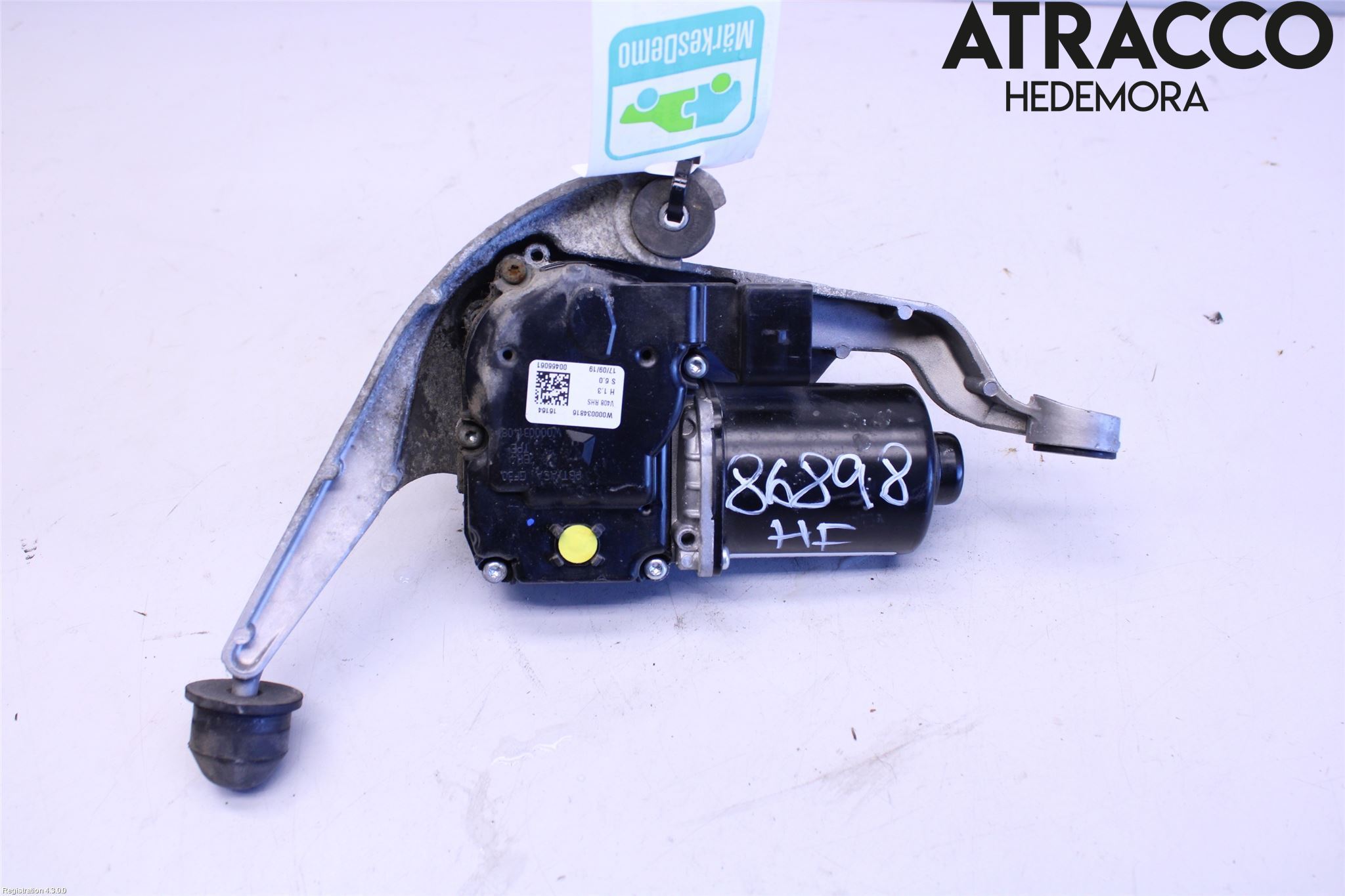 Ford TRANSIT/TOURNEO COURIER 13-23 Torkarmotor Vindruta
