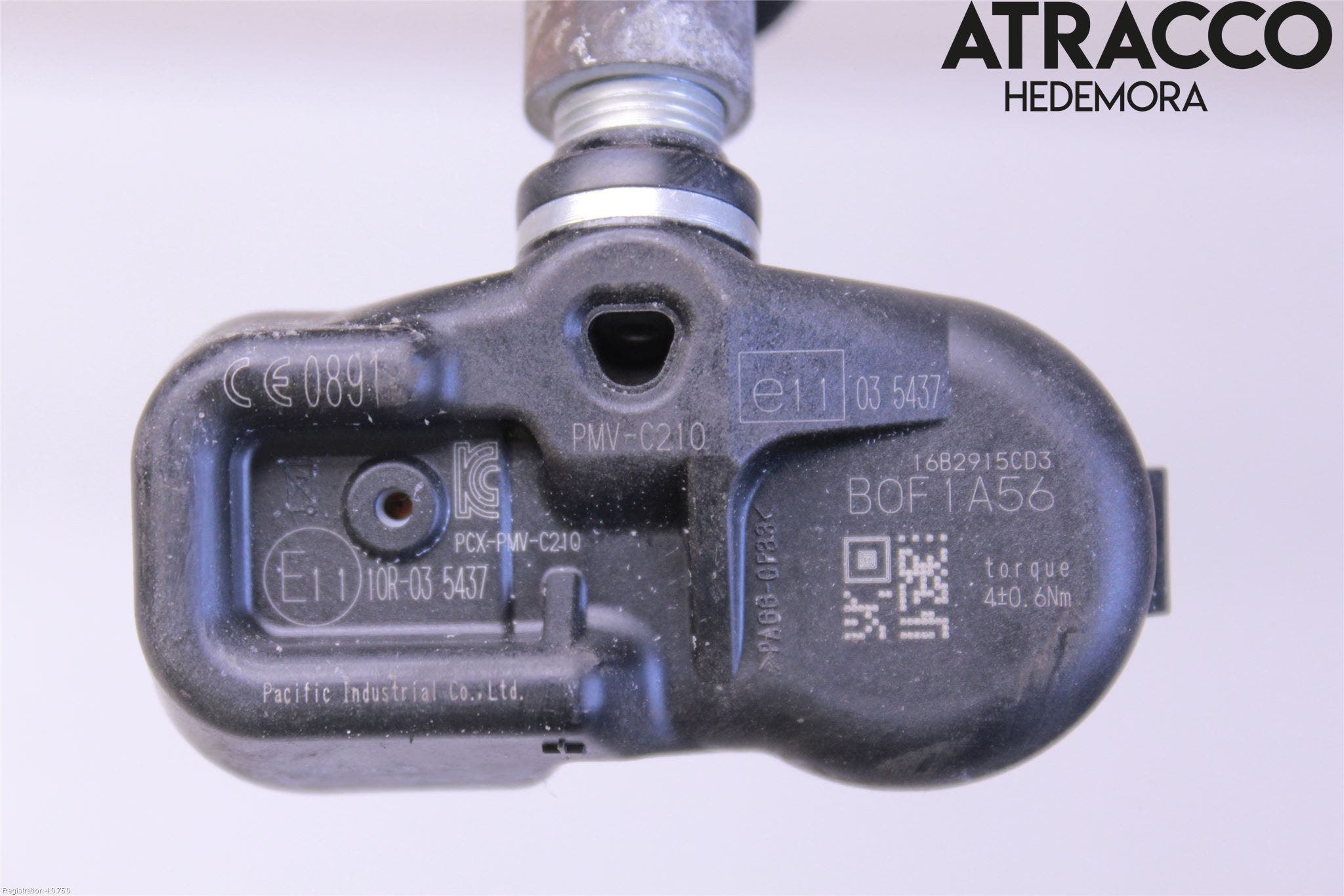 Toyota YARIS XP130 15-20 Givare Däcktryck