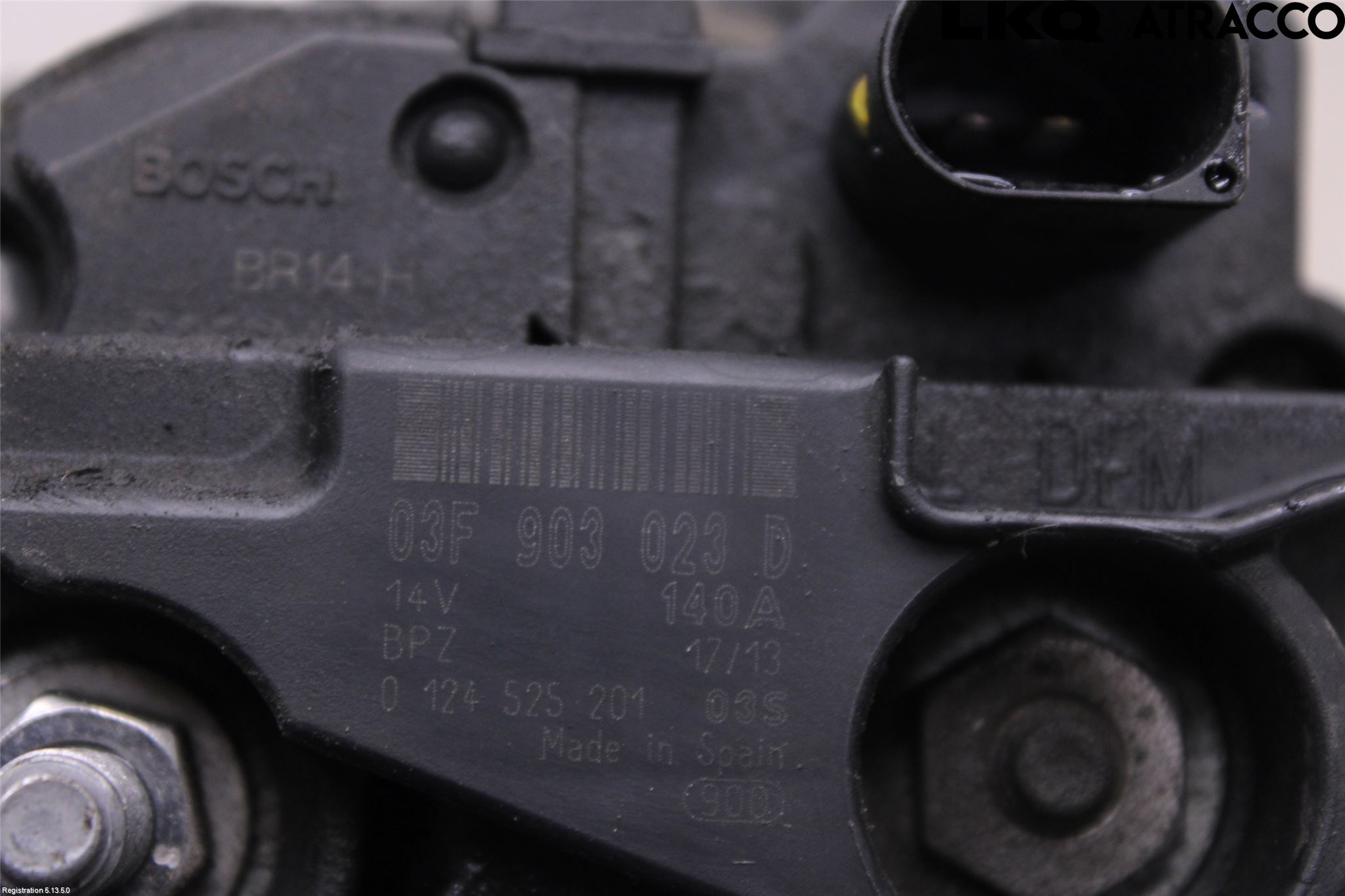 Volkswagen VW POLO 10-17 Generator