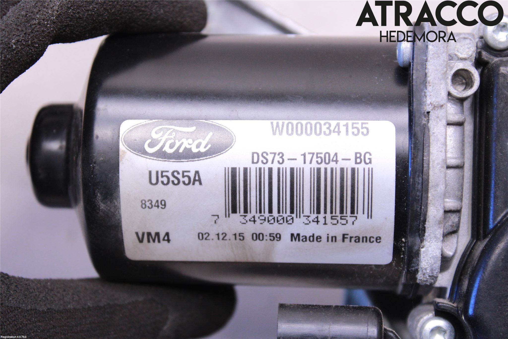 Ford MONDEO 15-22 Torkarmotor Vindruta