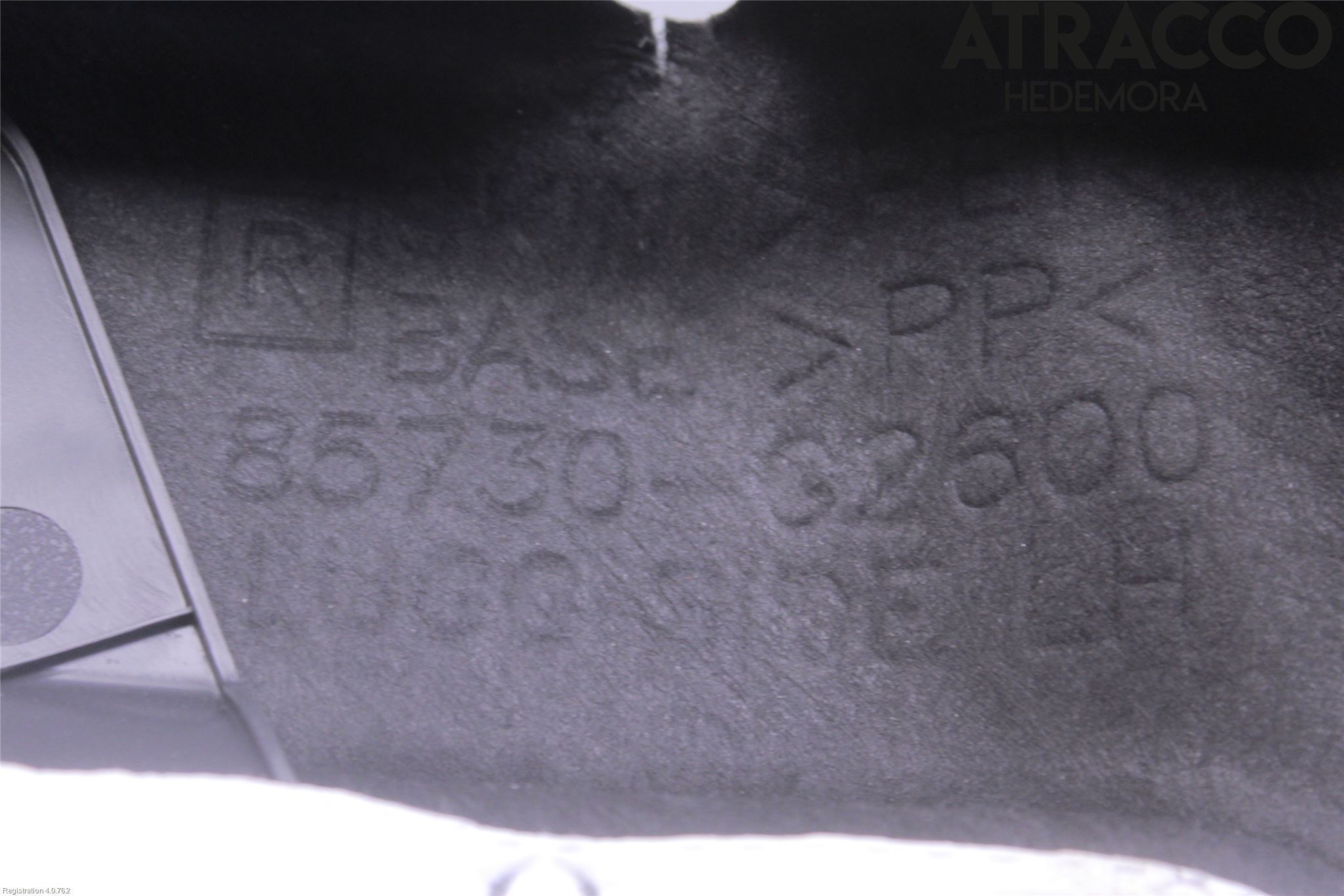 Hyundai IONIQ AE 17-22 Inredning Bakluckeklädsel