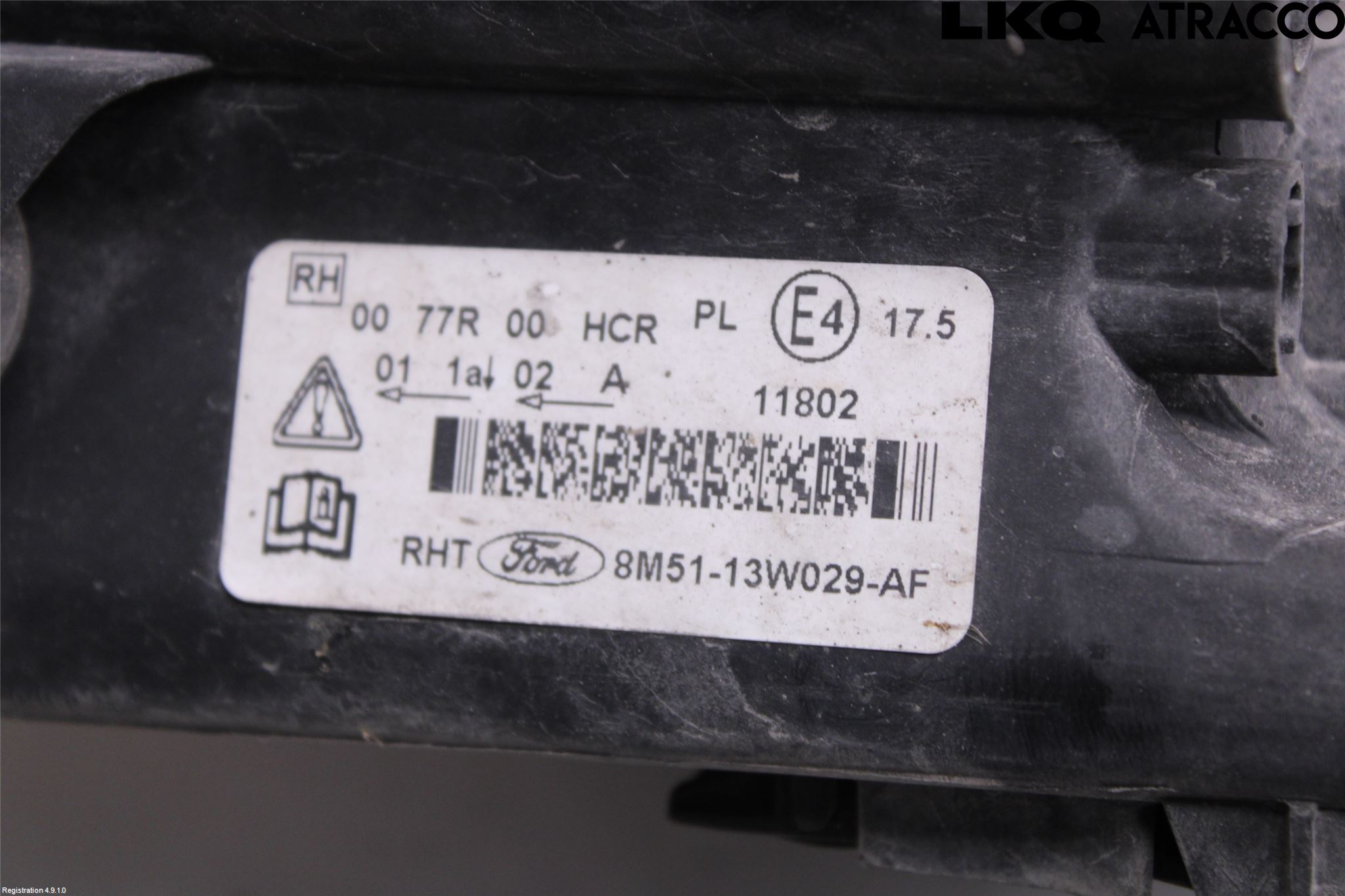 Ford FOCUS 08-11 Strålkastare Höger