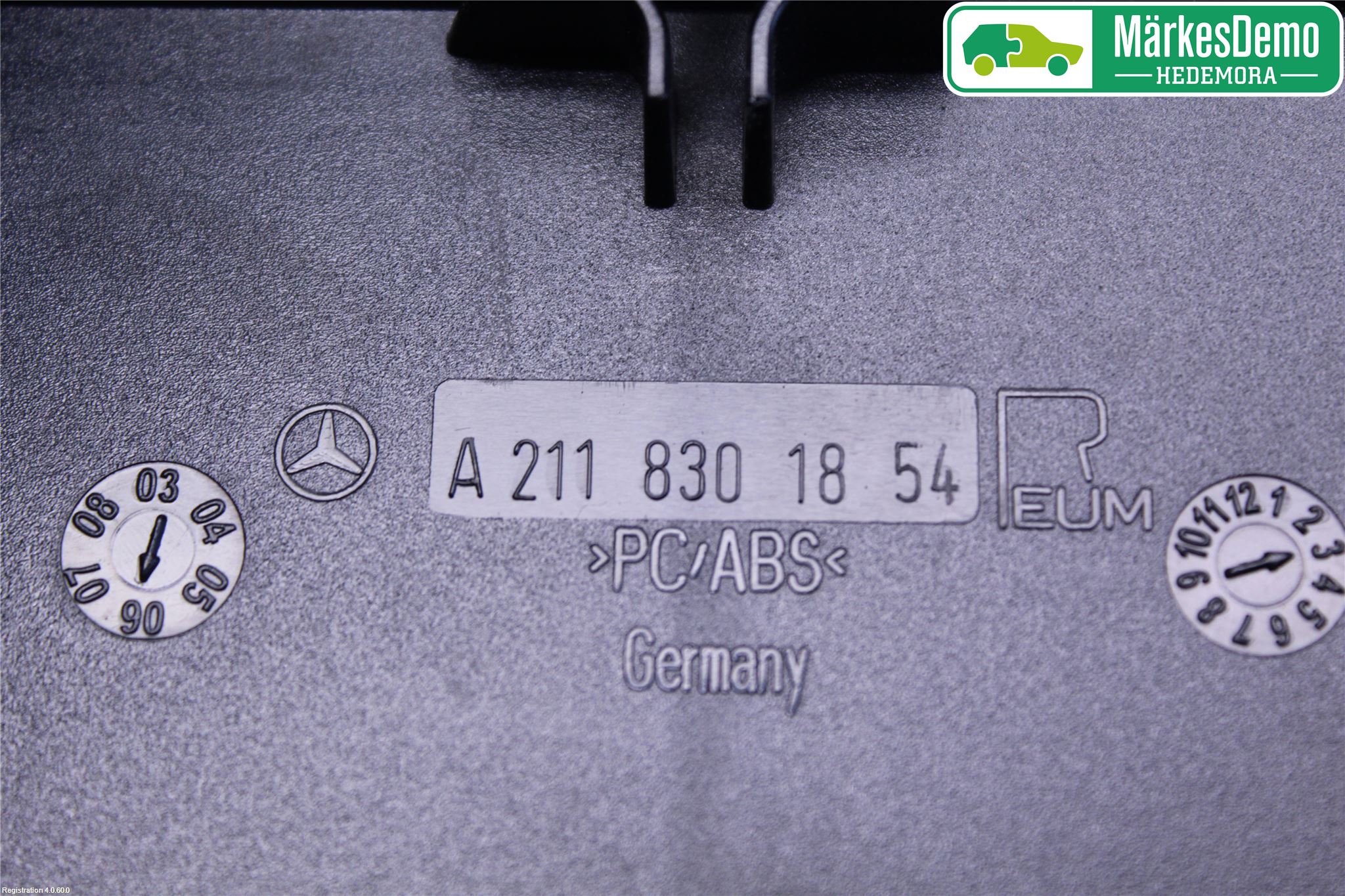 Mercedes-Benz MB E-KLASS (W211) 02-09 Defrosterkanal-Munstycke