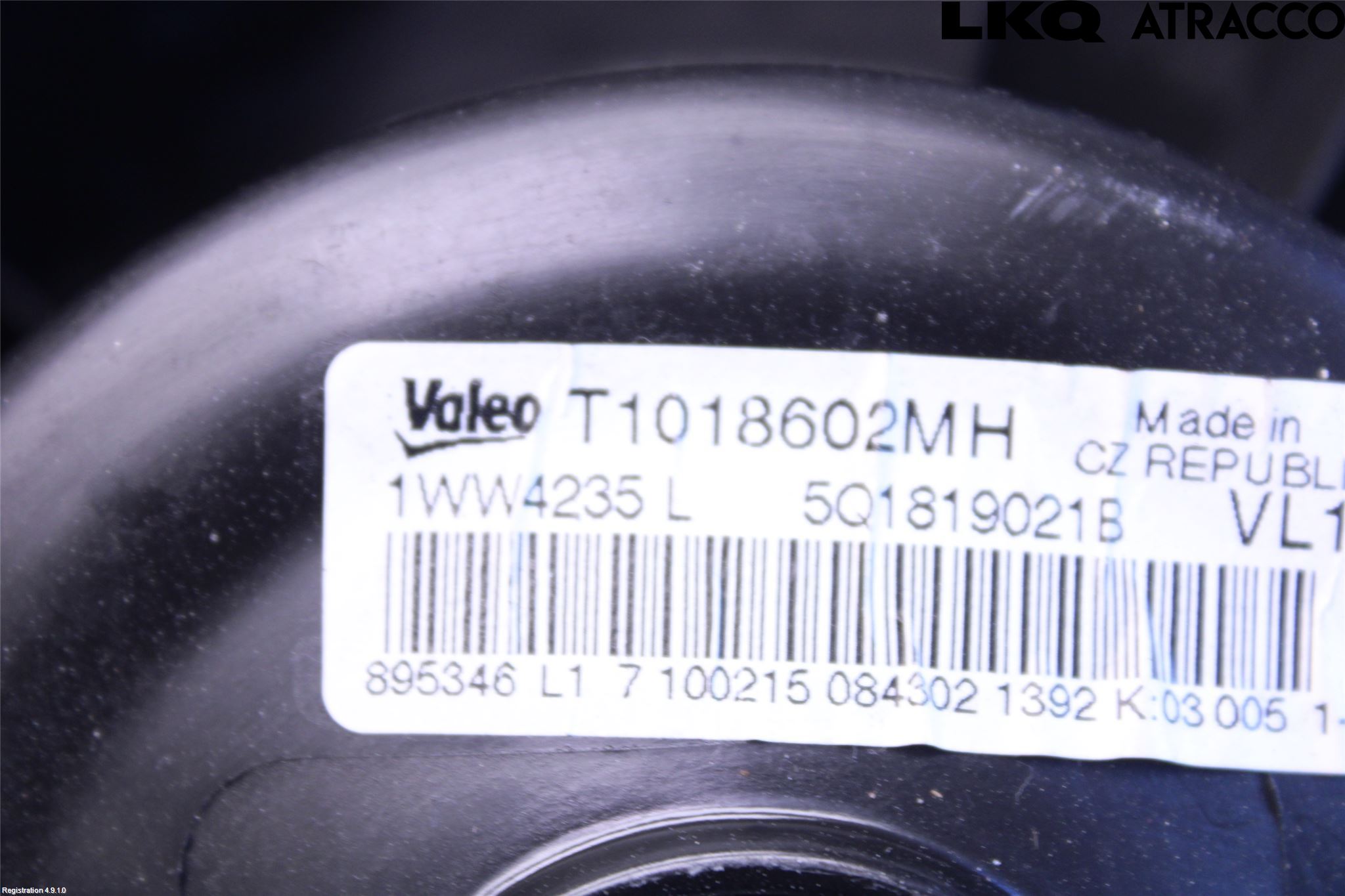 Volkswagen VW GOLF / E-GOLF VII 13-20 Ac Värmefläkt