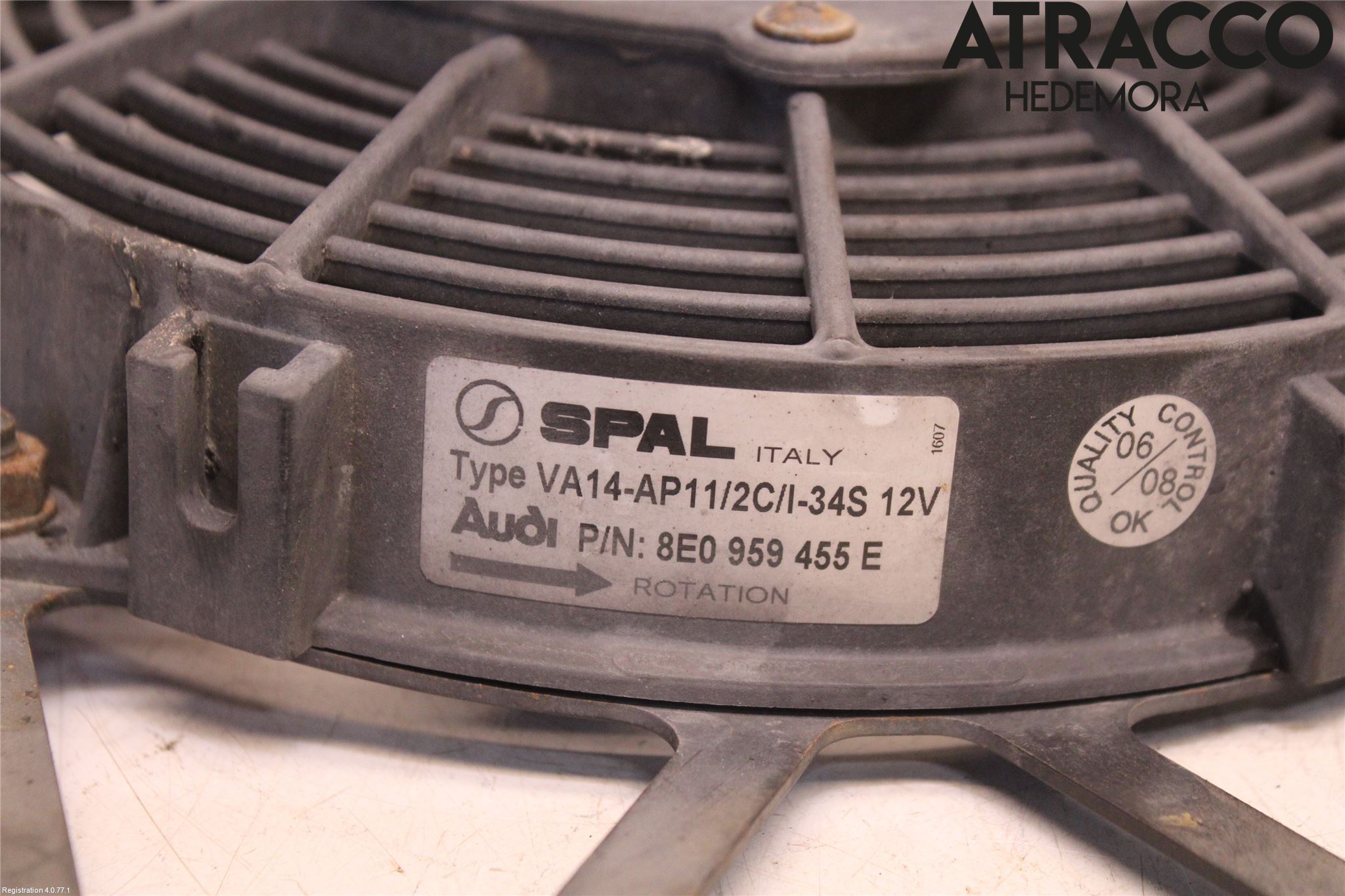 Audi A6/S6     05-11 Kylfläkt El