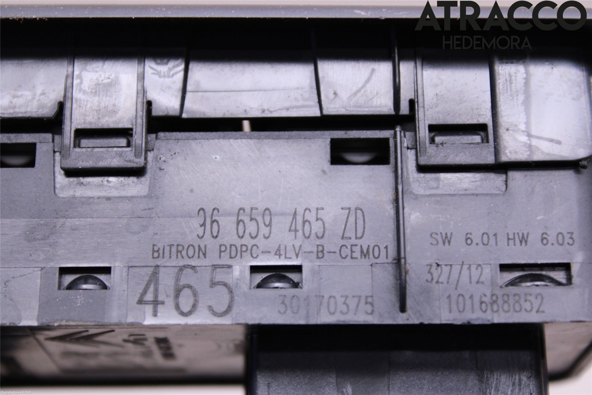 Ford KUGA 13-16 Strömställare Elhiss