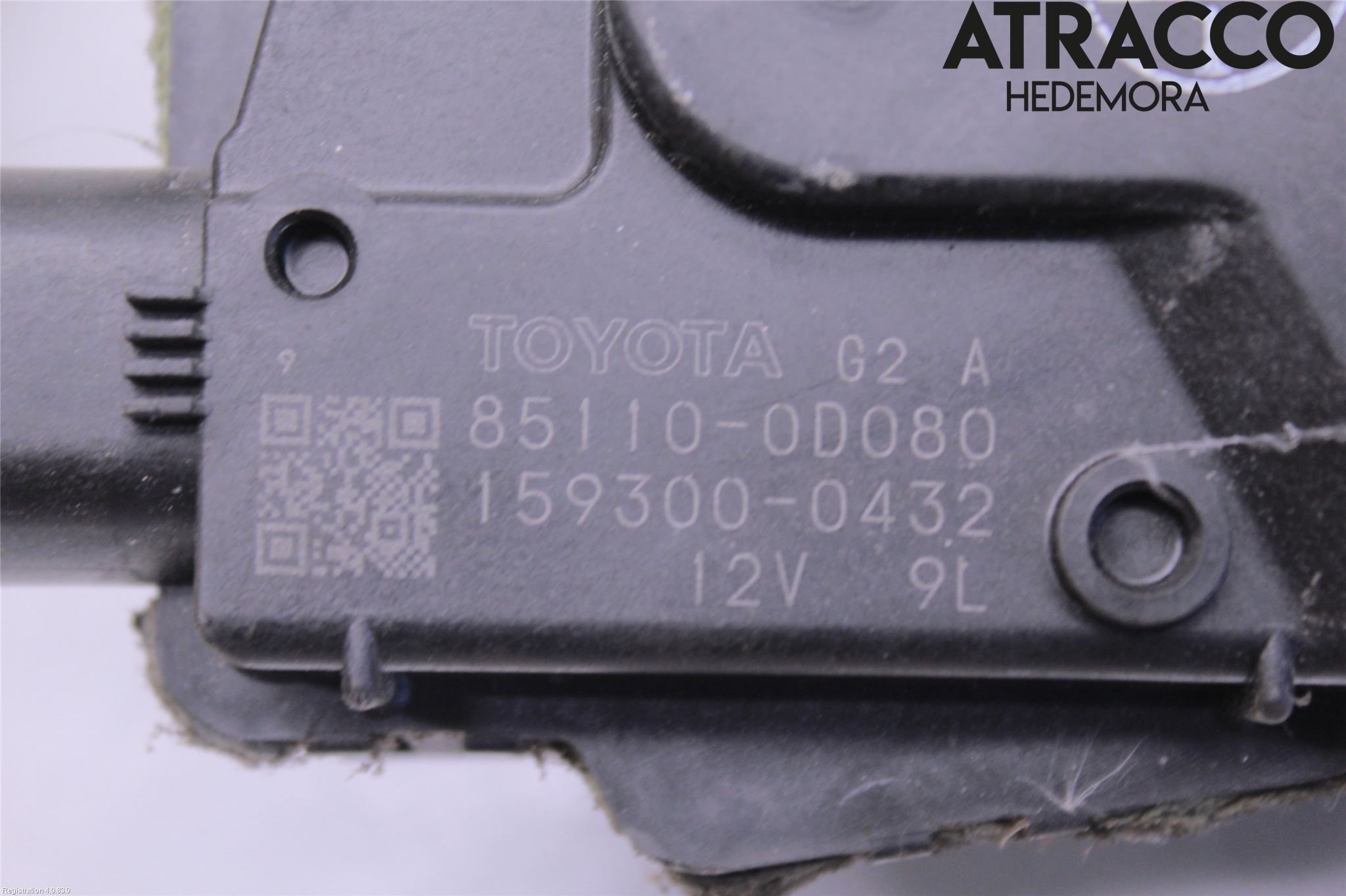 Toyota YARIS XP90 06-11 Torkarmotor Vindruta