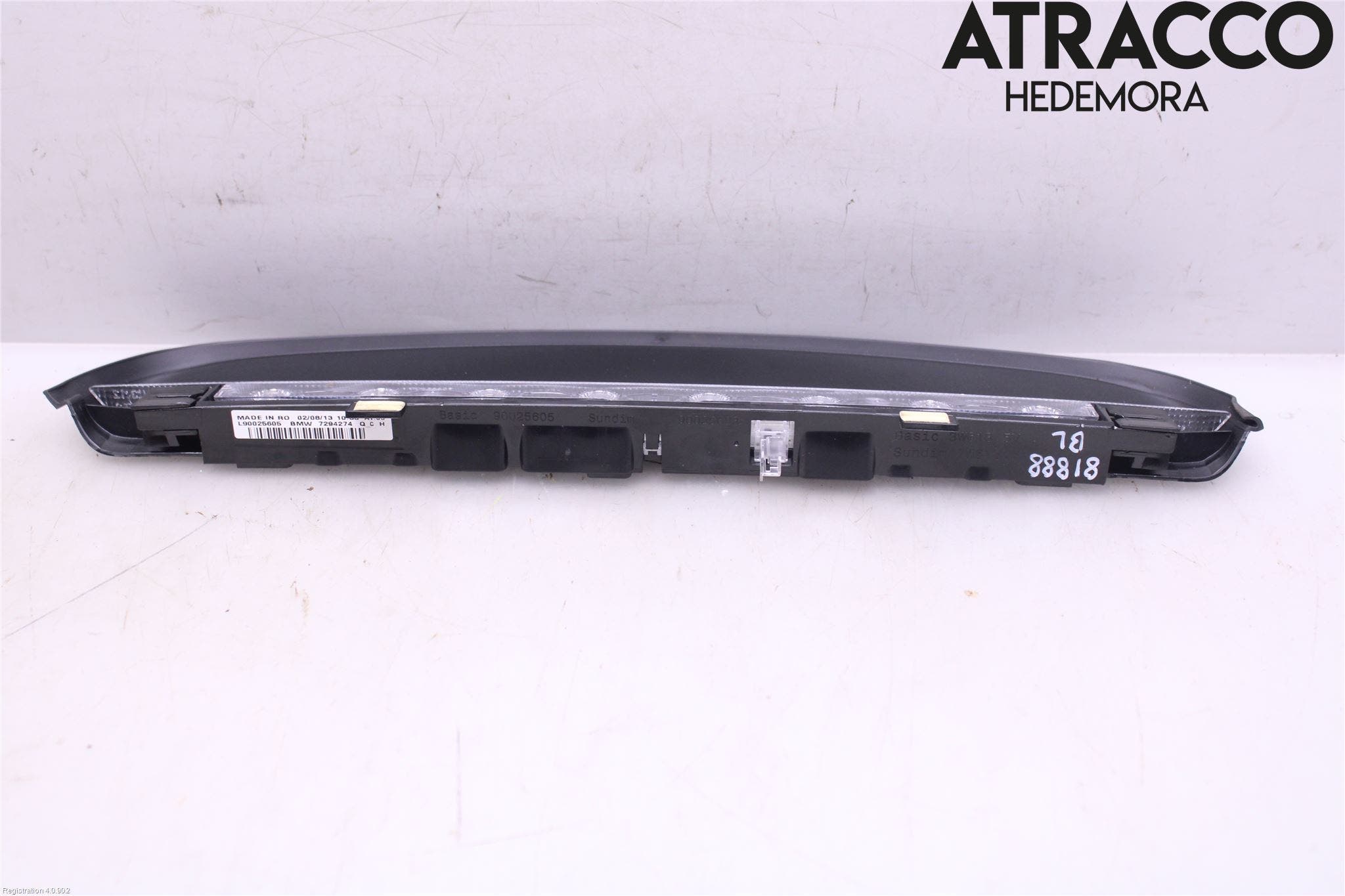 BMW 3 GT F34 13-19 Bromsljus Bakruta