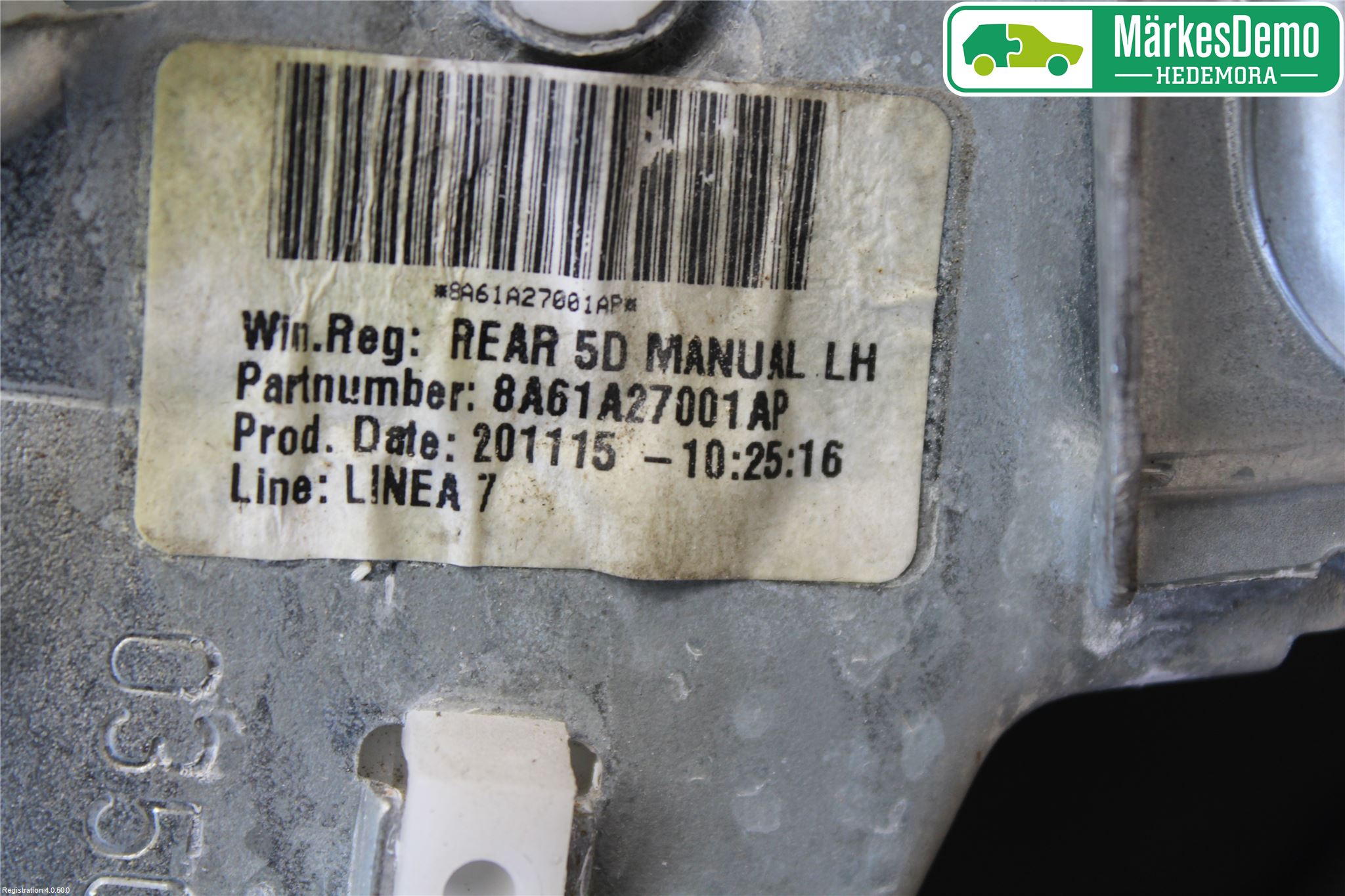 Ford FIESTA 13-17 Fönsterhissmekanism