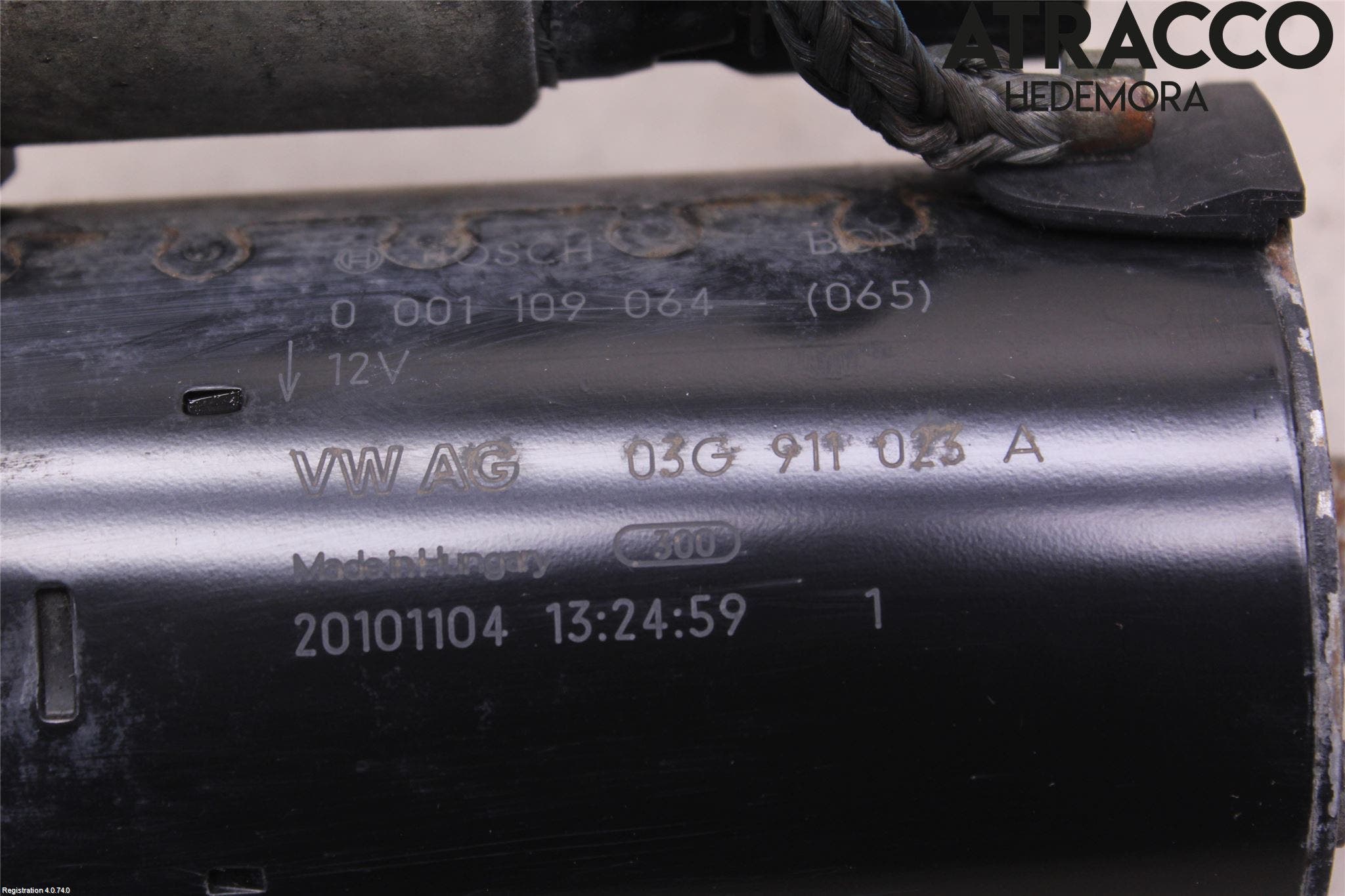 Audi A6/S6 05-11 Startmotor Diesel