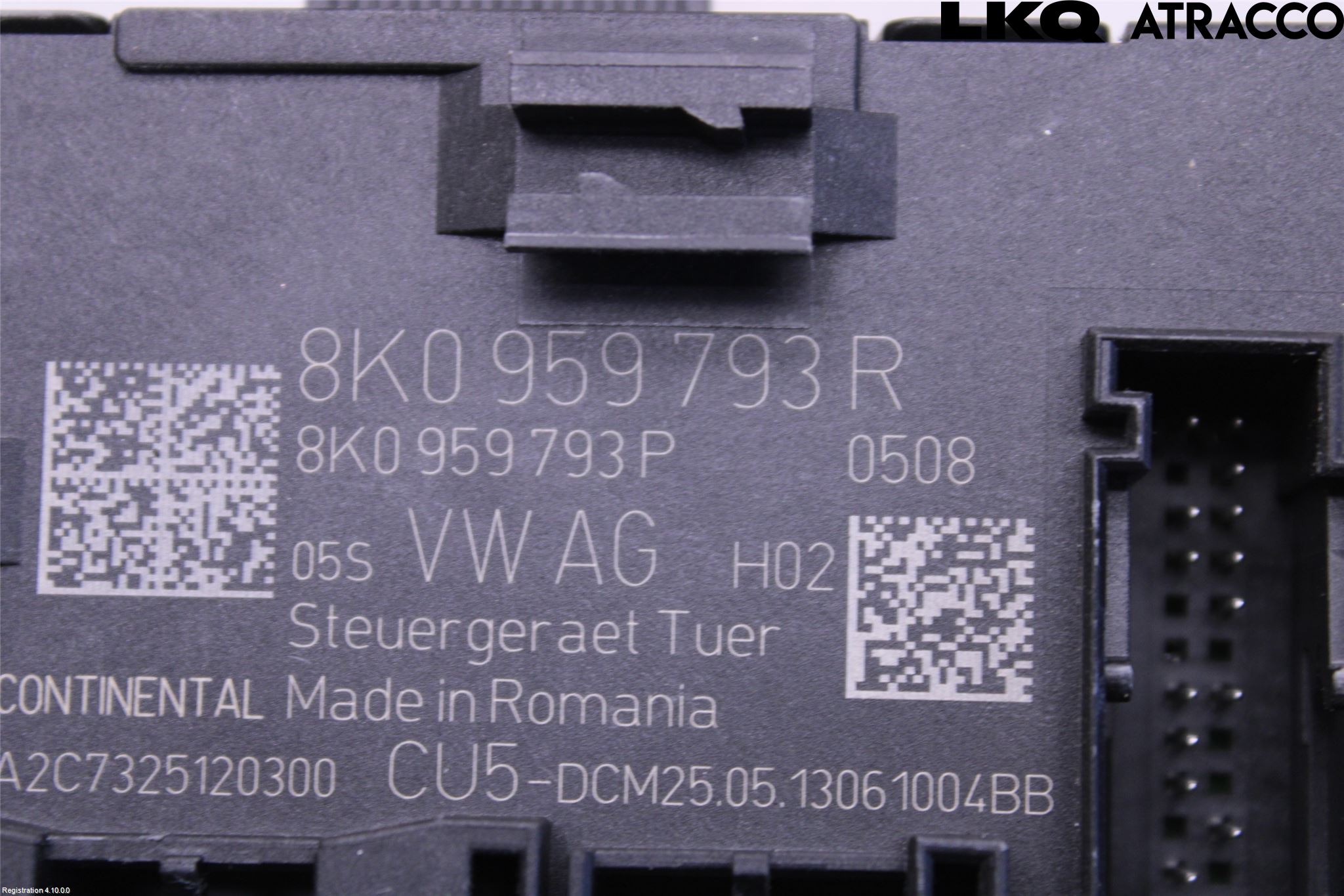 Audi A4 12-15 Styrenhet Dörr