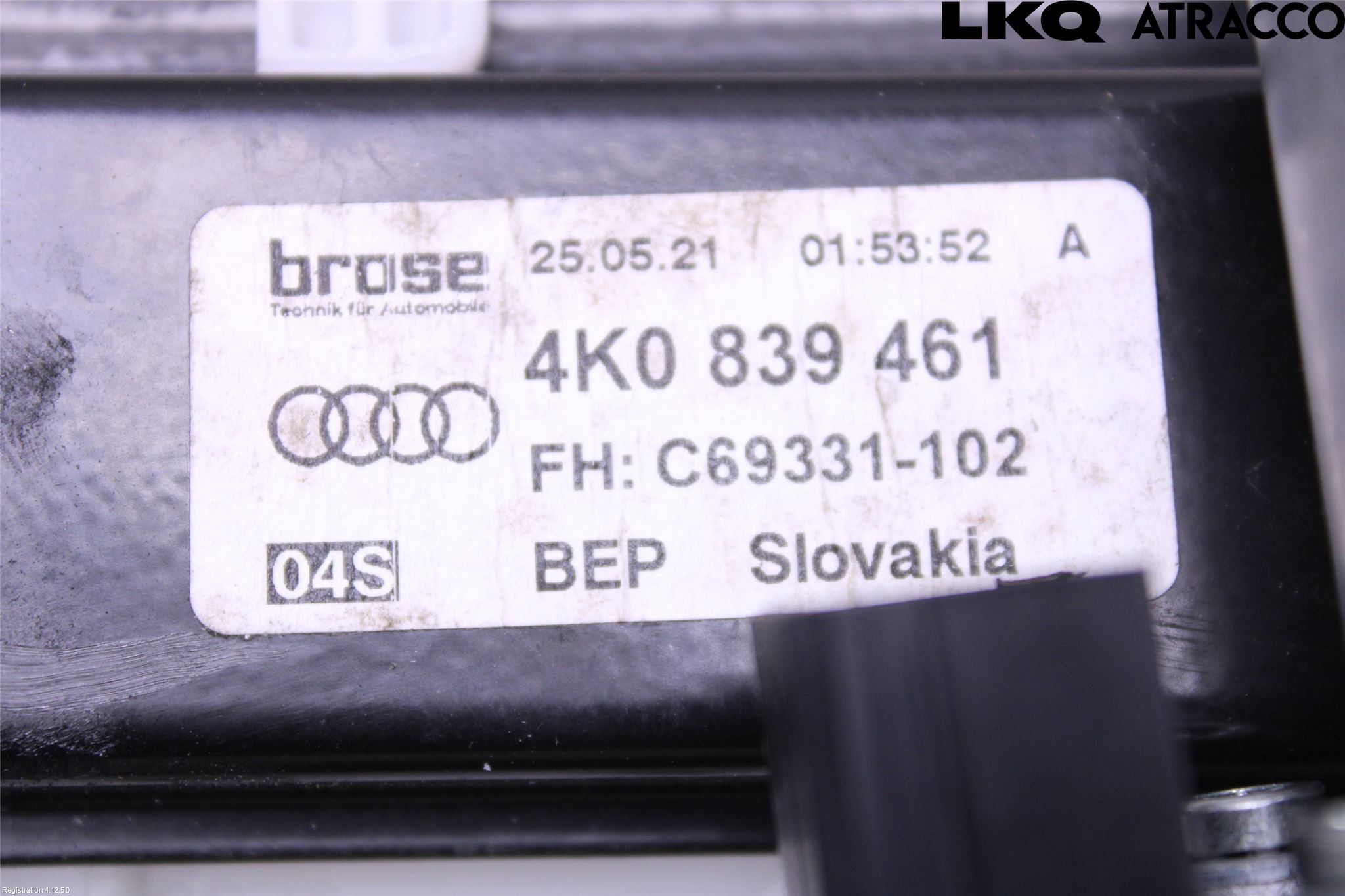 Audi A6/S6 E-TRON 24- Fönsterhiss El Kompl