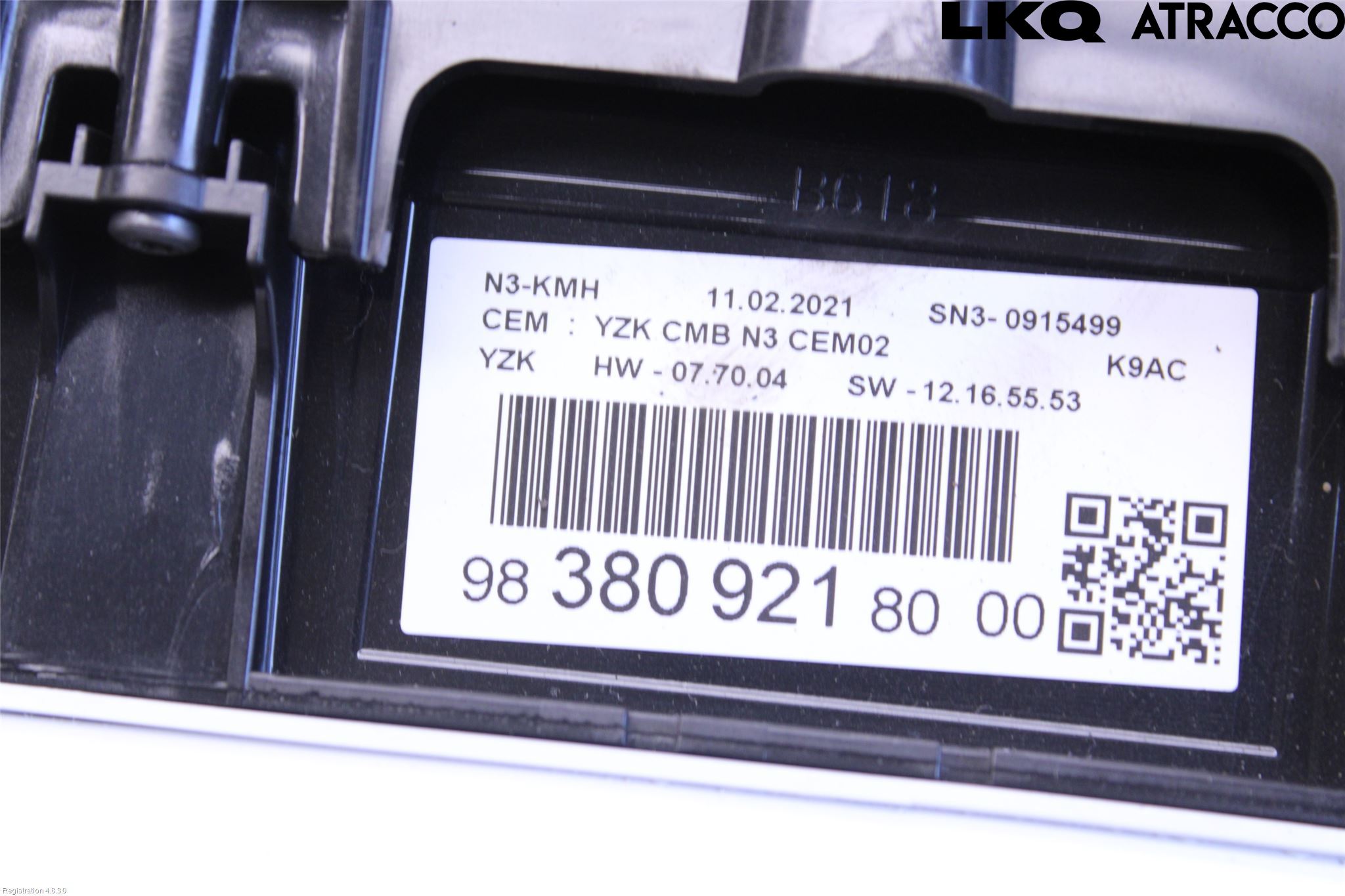 Citroen BERLINGO/E-BERLINGO 19- Instrument Komb