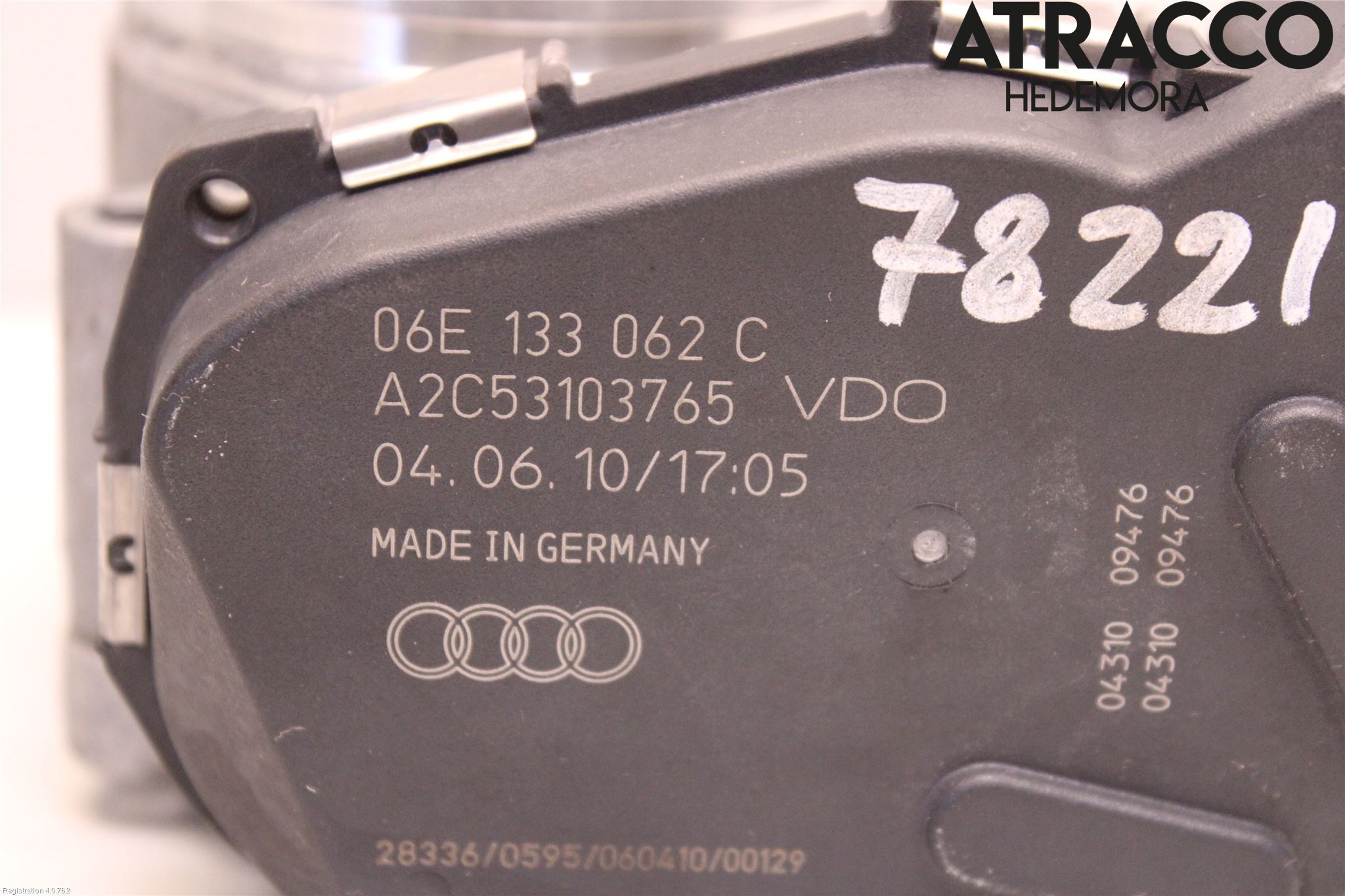 Porsche CAYENNE 03- Injspjällhus