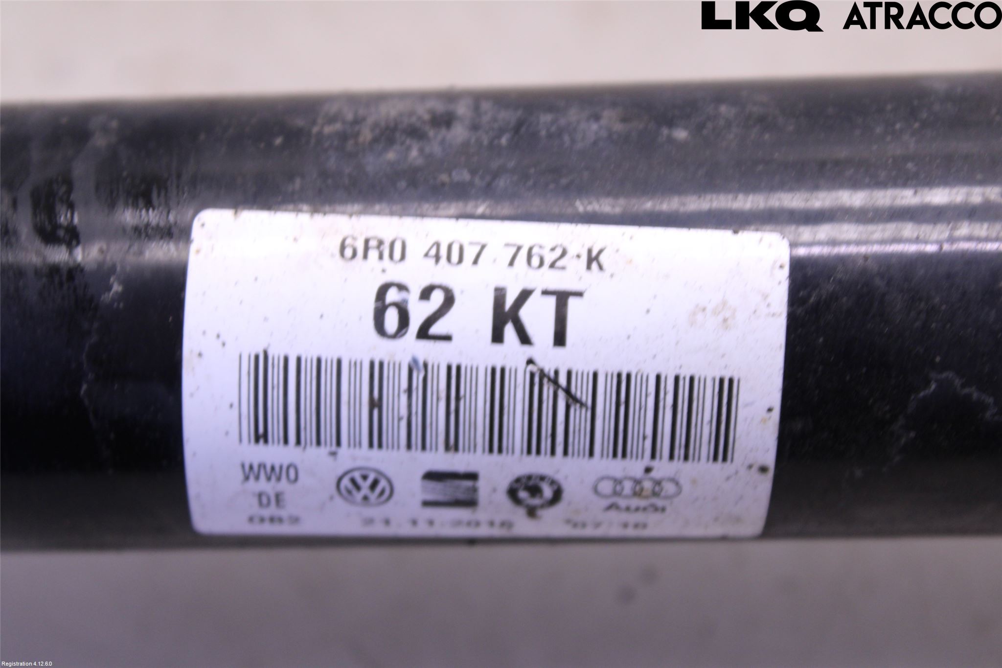 Skoda RAPID Drivaxel Fram Höger