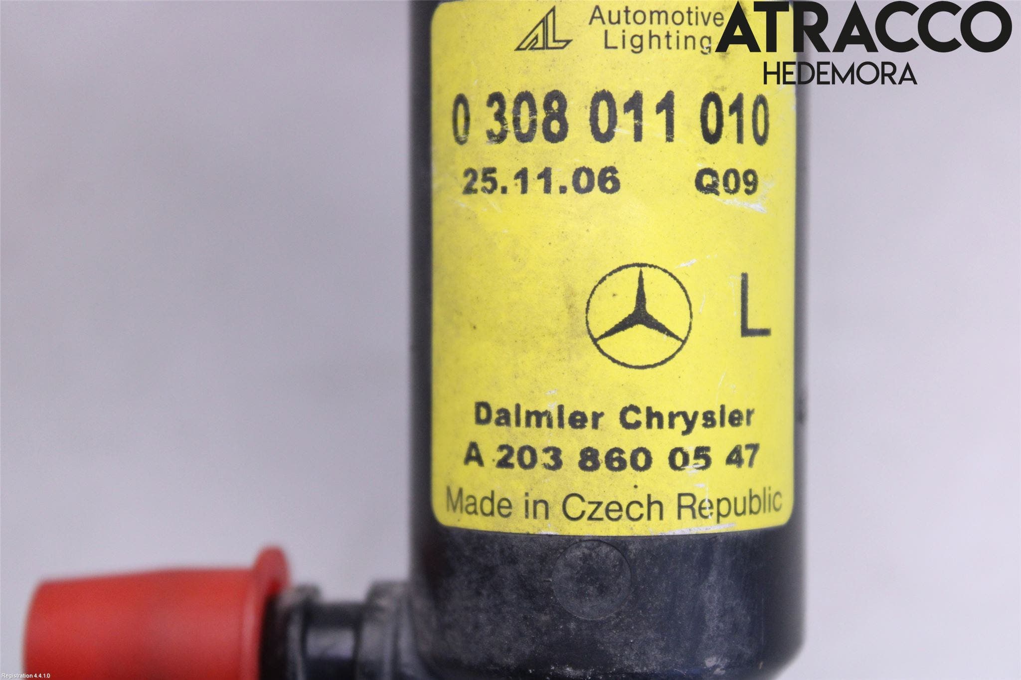 Mercedes-Benz MB C (203) 00-07 Spolarmunstycke Strålkastare