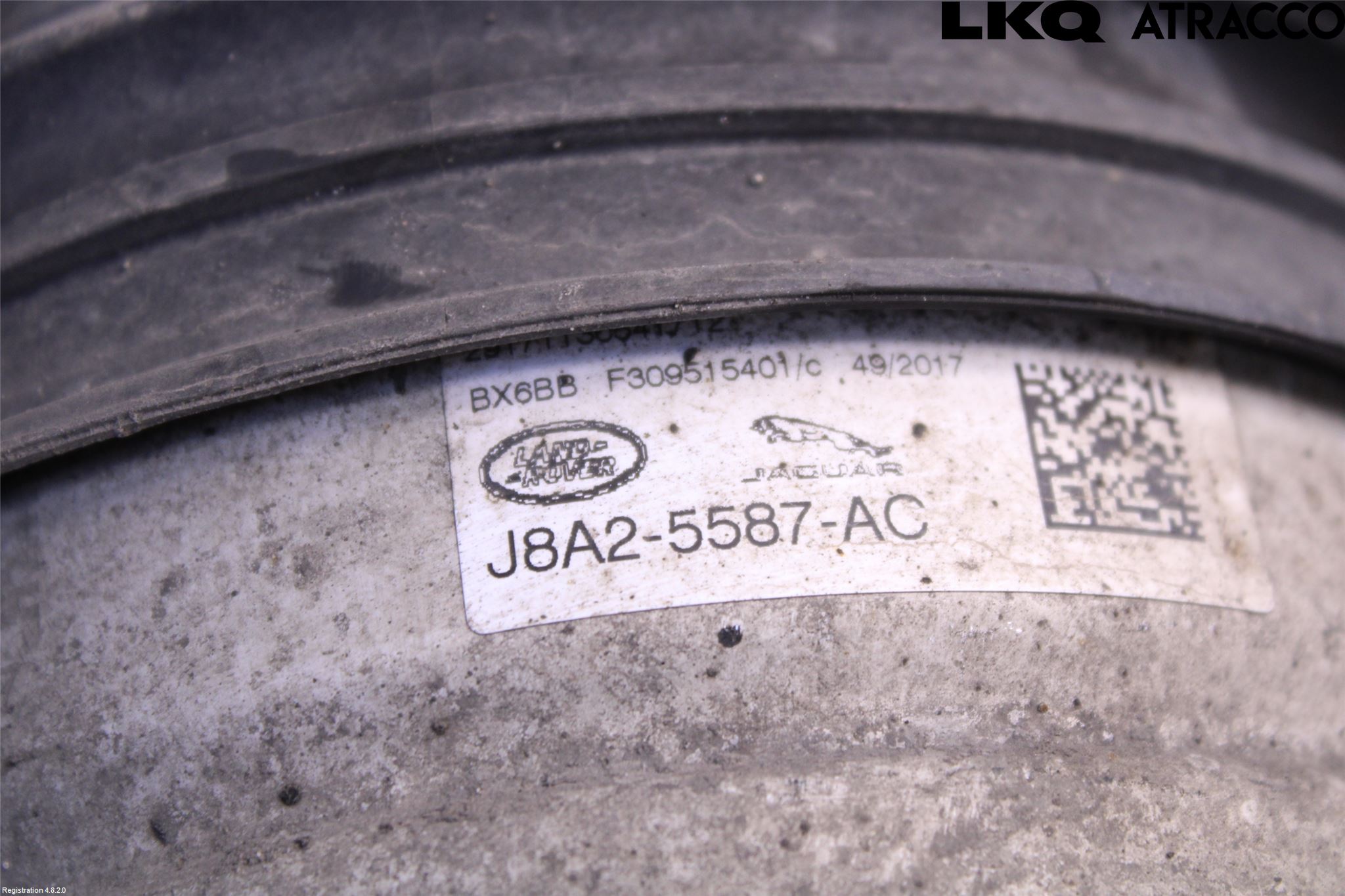 Landrover RANGE ROVER VELAR (L560) 17- Nivå-Luftfjädring Bälg