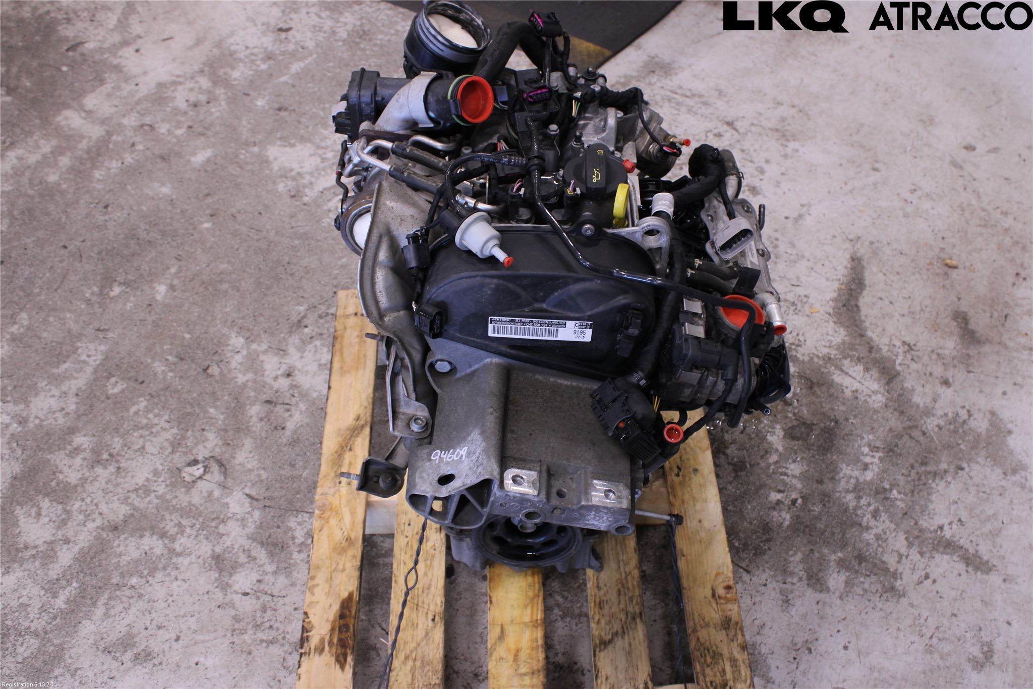 Volkswagen VW GOLF / E-GOLF VII 13-20 Motor Bensin