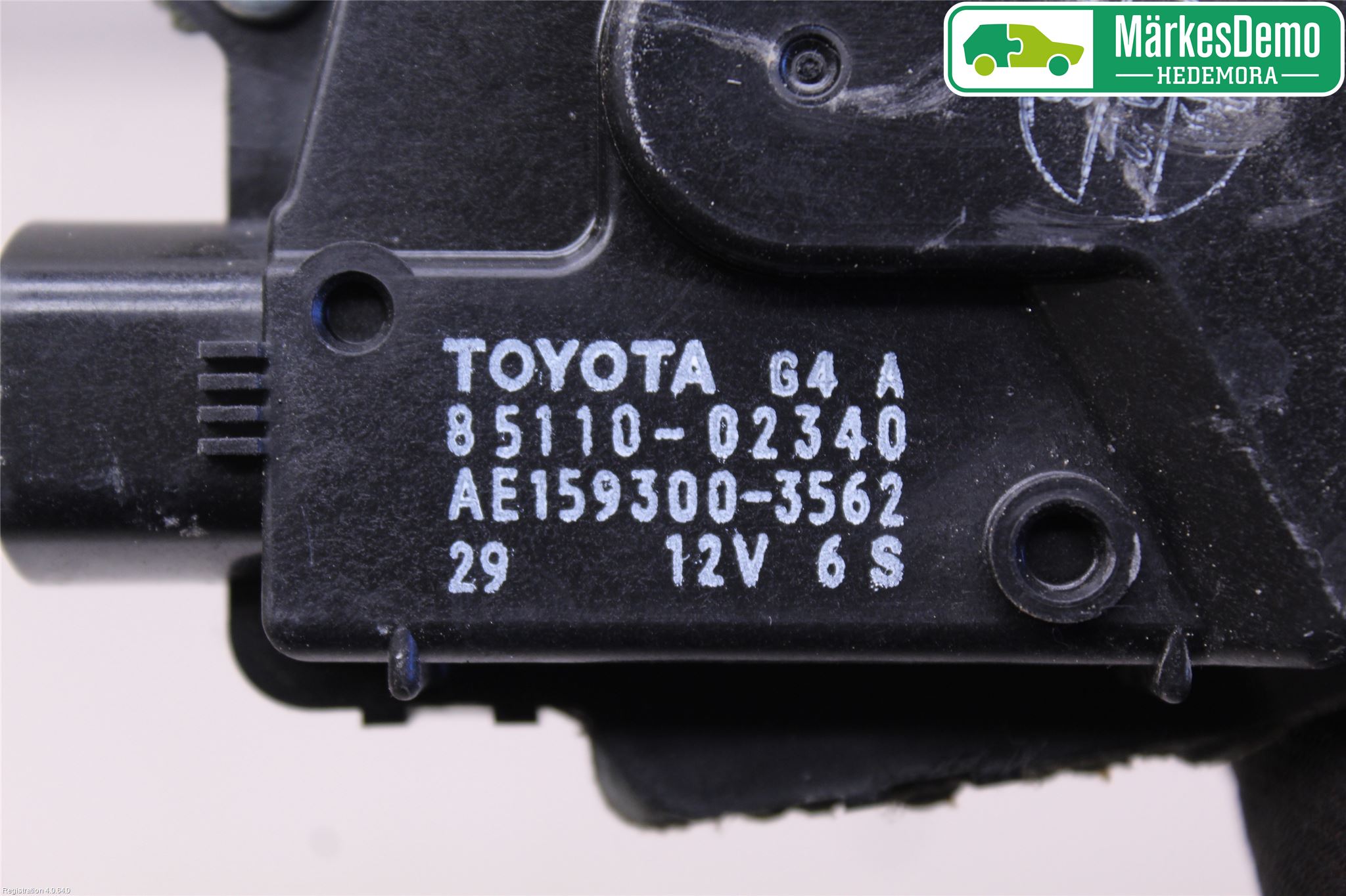 Toyota AURIS 13-19 Torkarmotor Vindruta