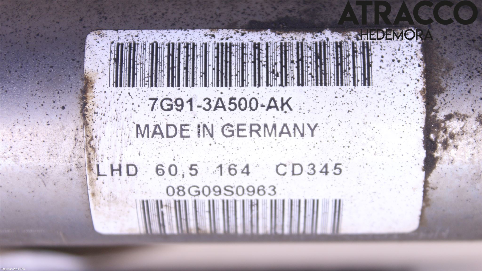 Ford MONDEO 07-15 Styrväxel Servo -Snäcka