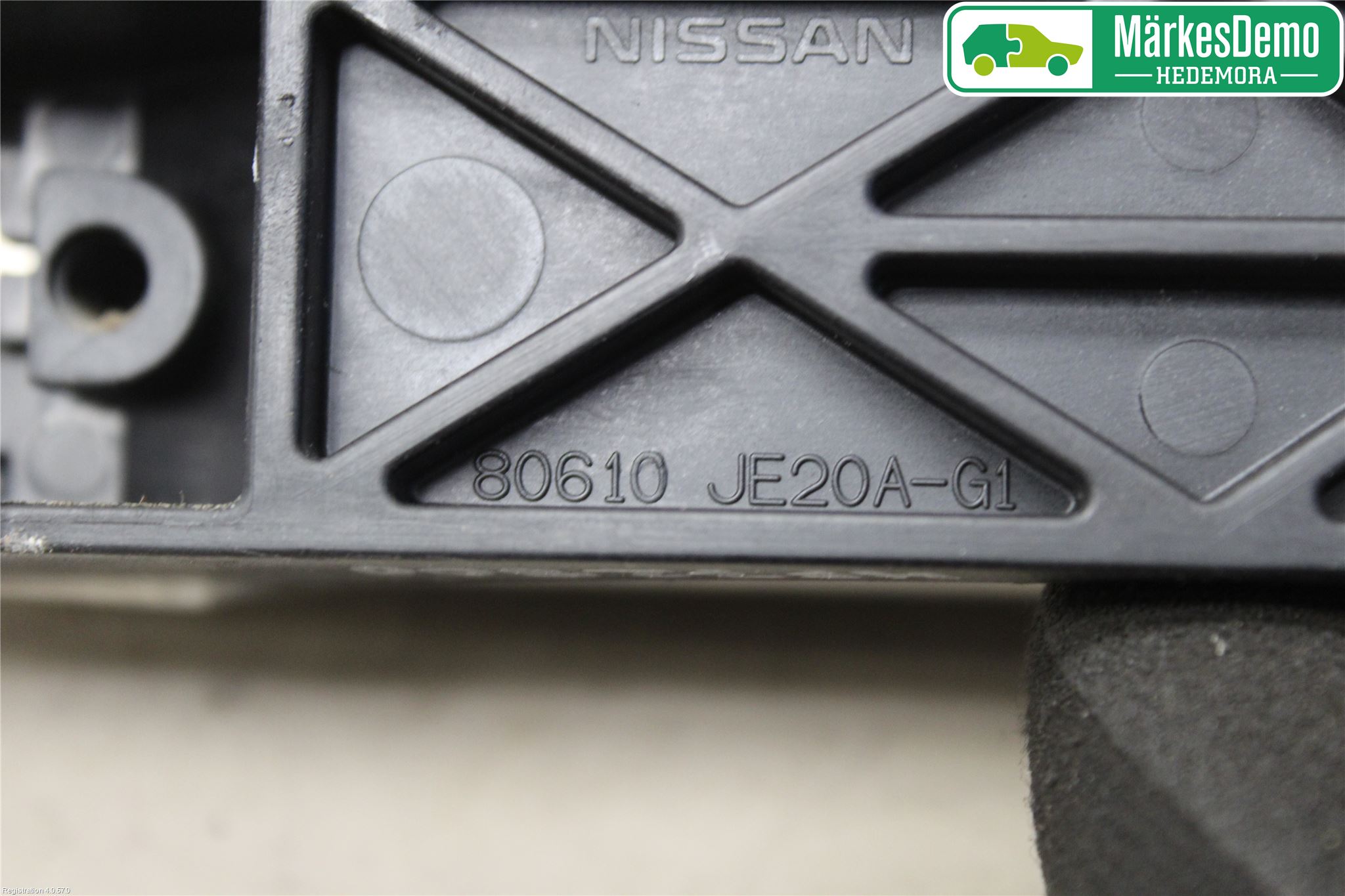 Nissan QASHQAI 10-14 Dörrhandtag Yttre Hö